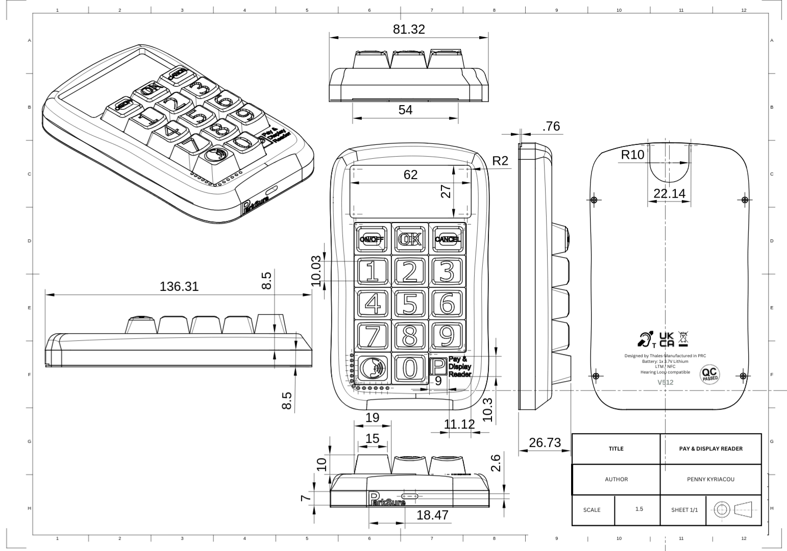 General arrangement drawing
