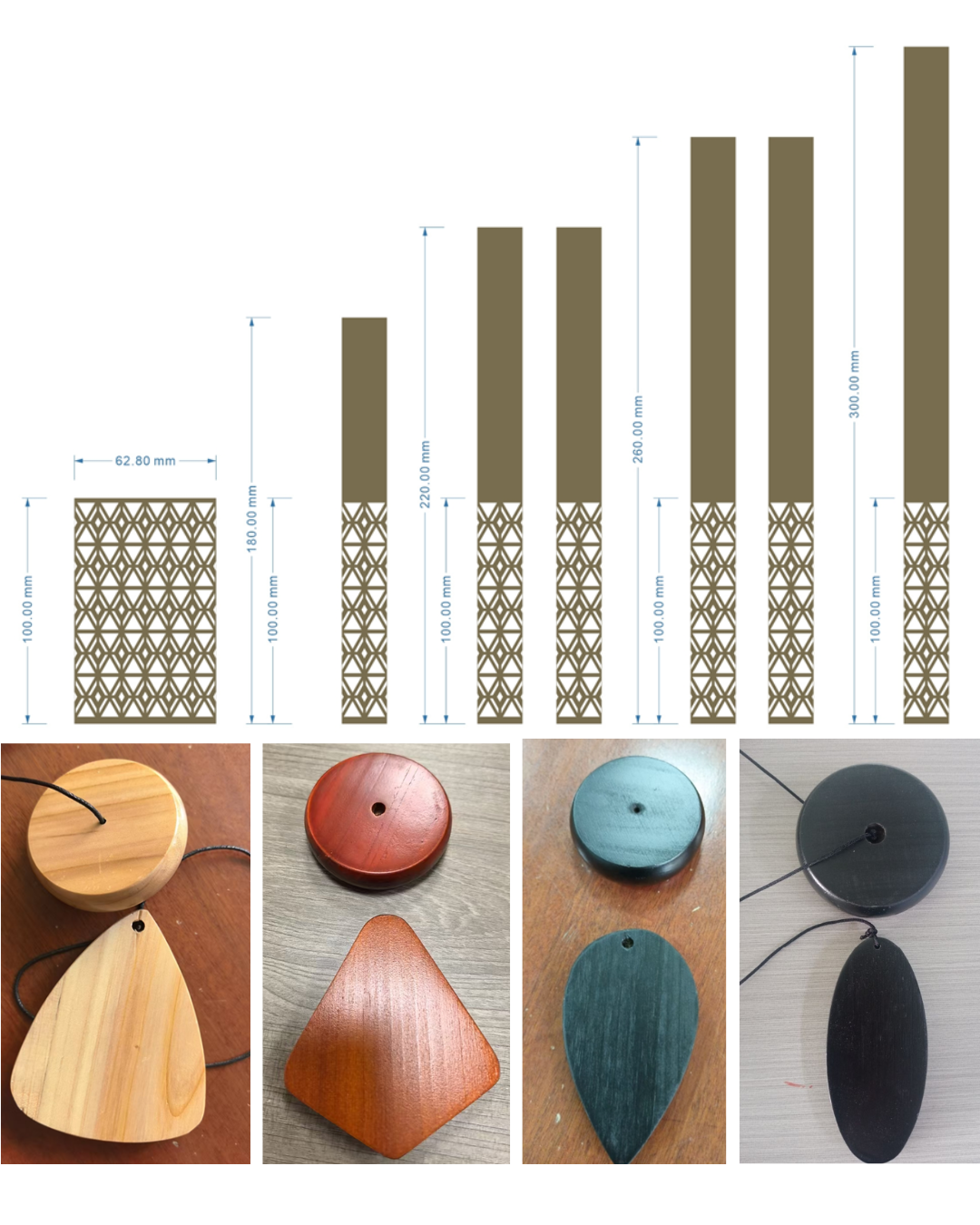 Factory metal stamps | Wooden clapper options