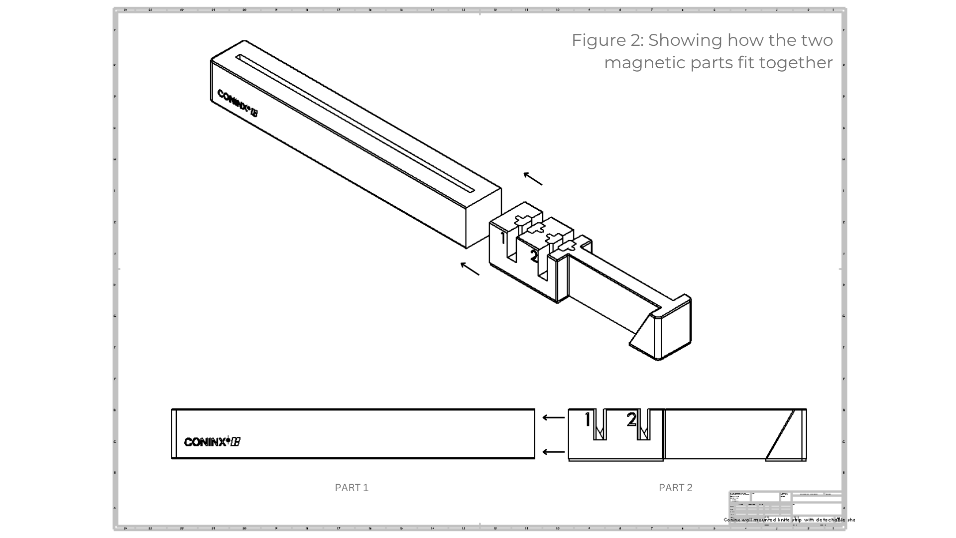 Technical specifications: Exploded view