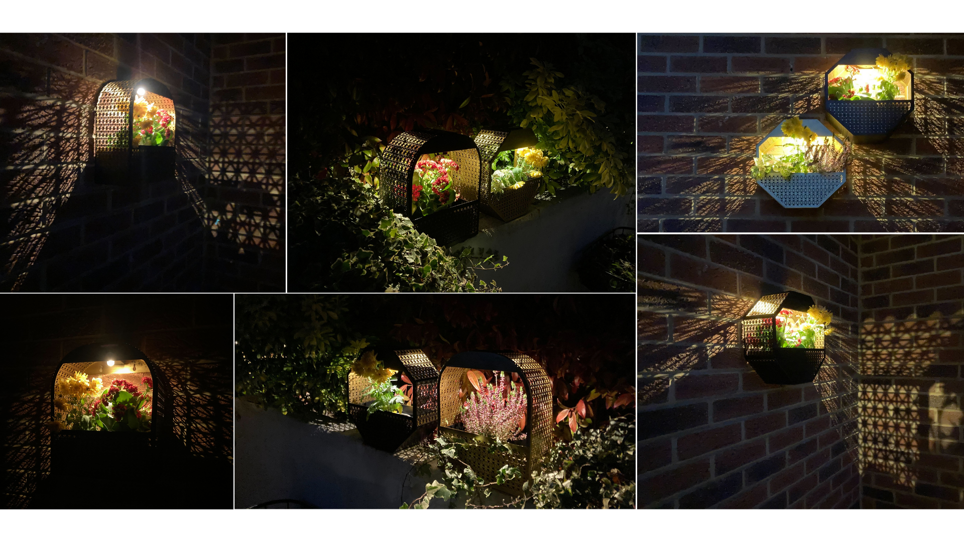 Night time product photoshoot