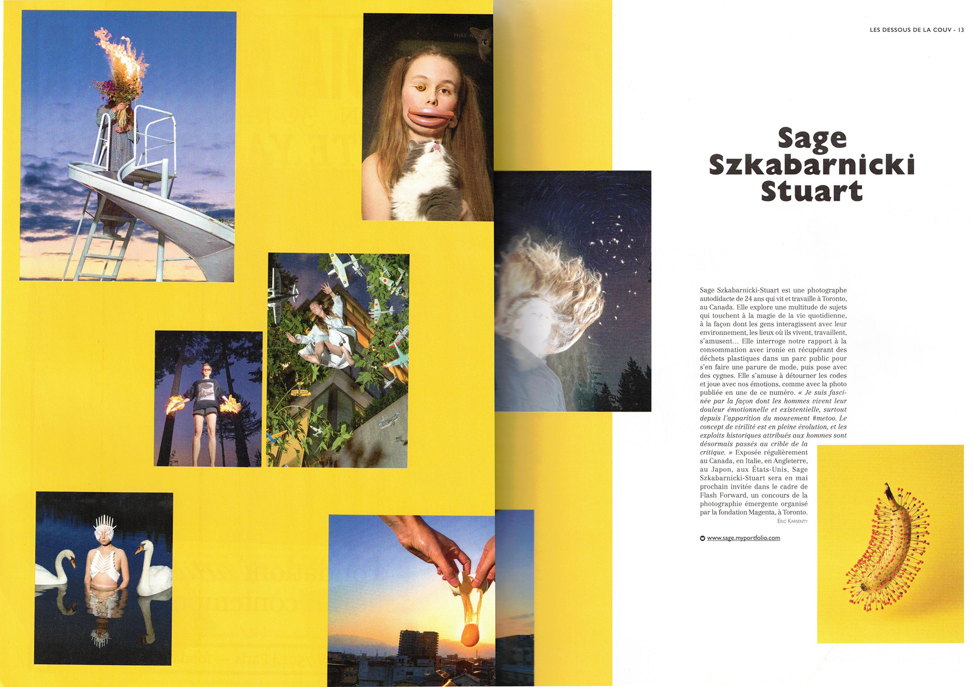 fisheye magazine (spread)