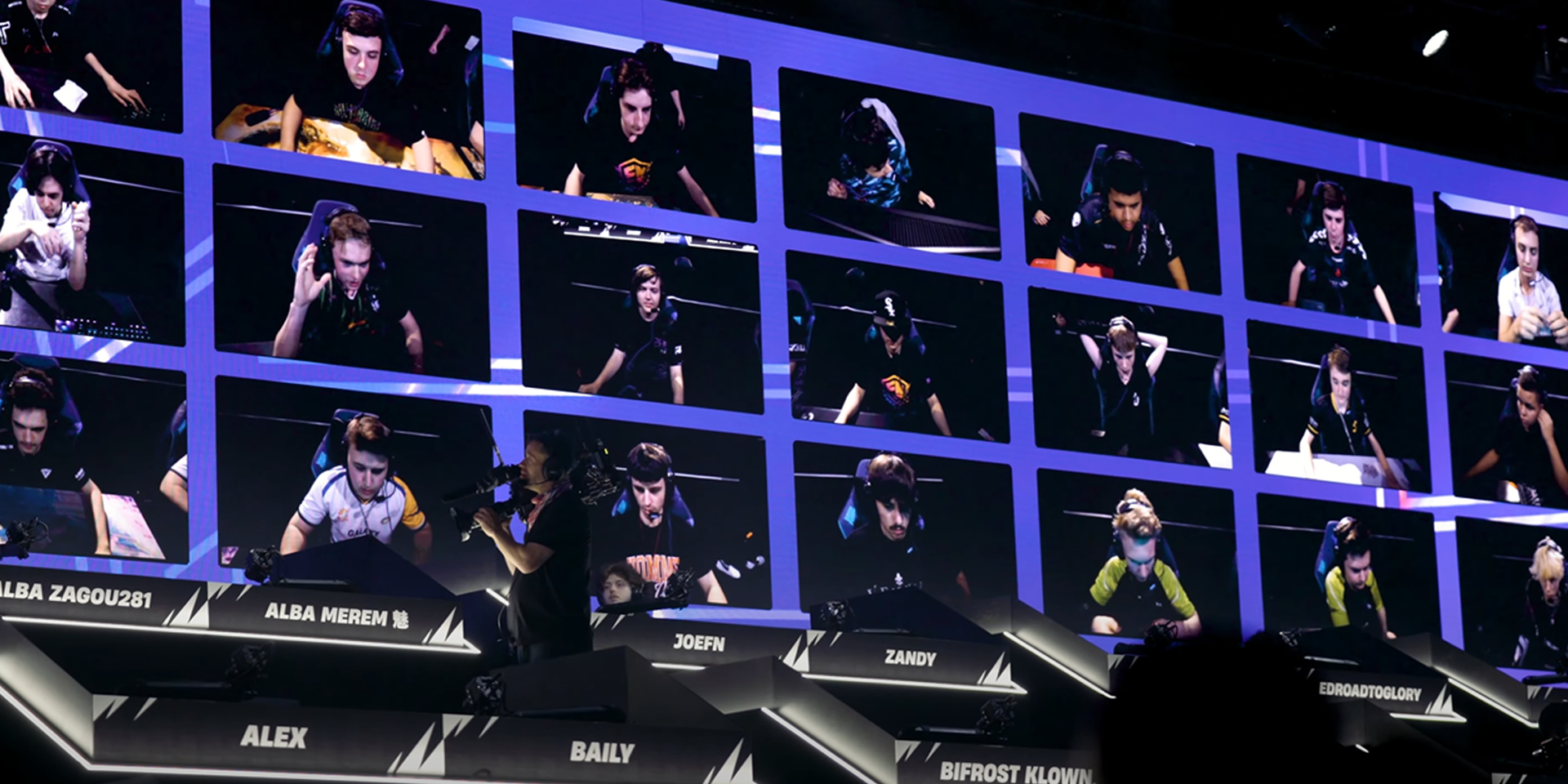 Players from all over.