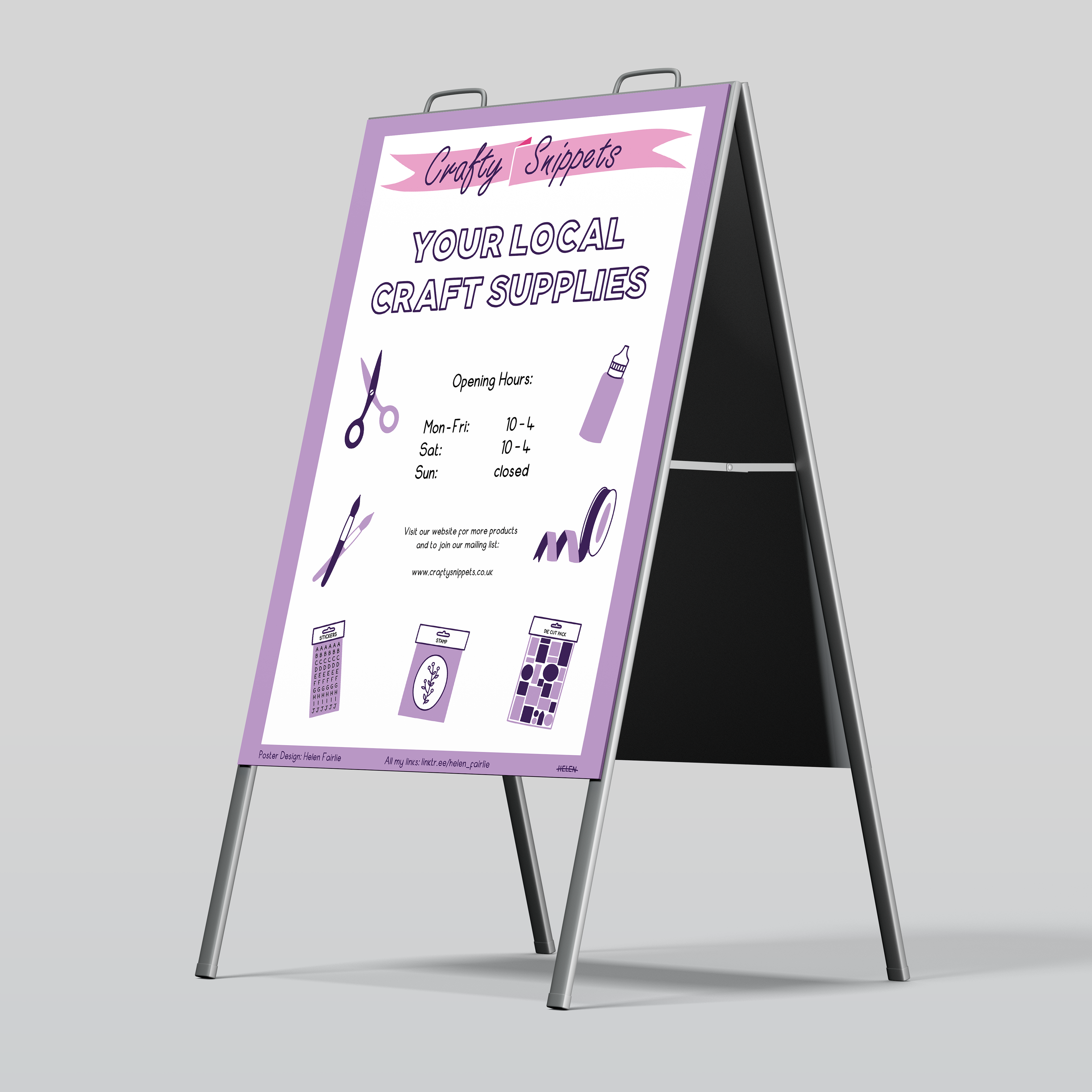Render of the new sign