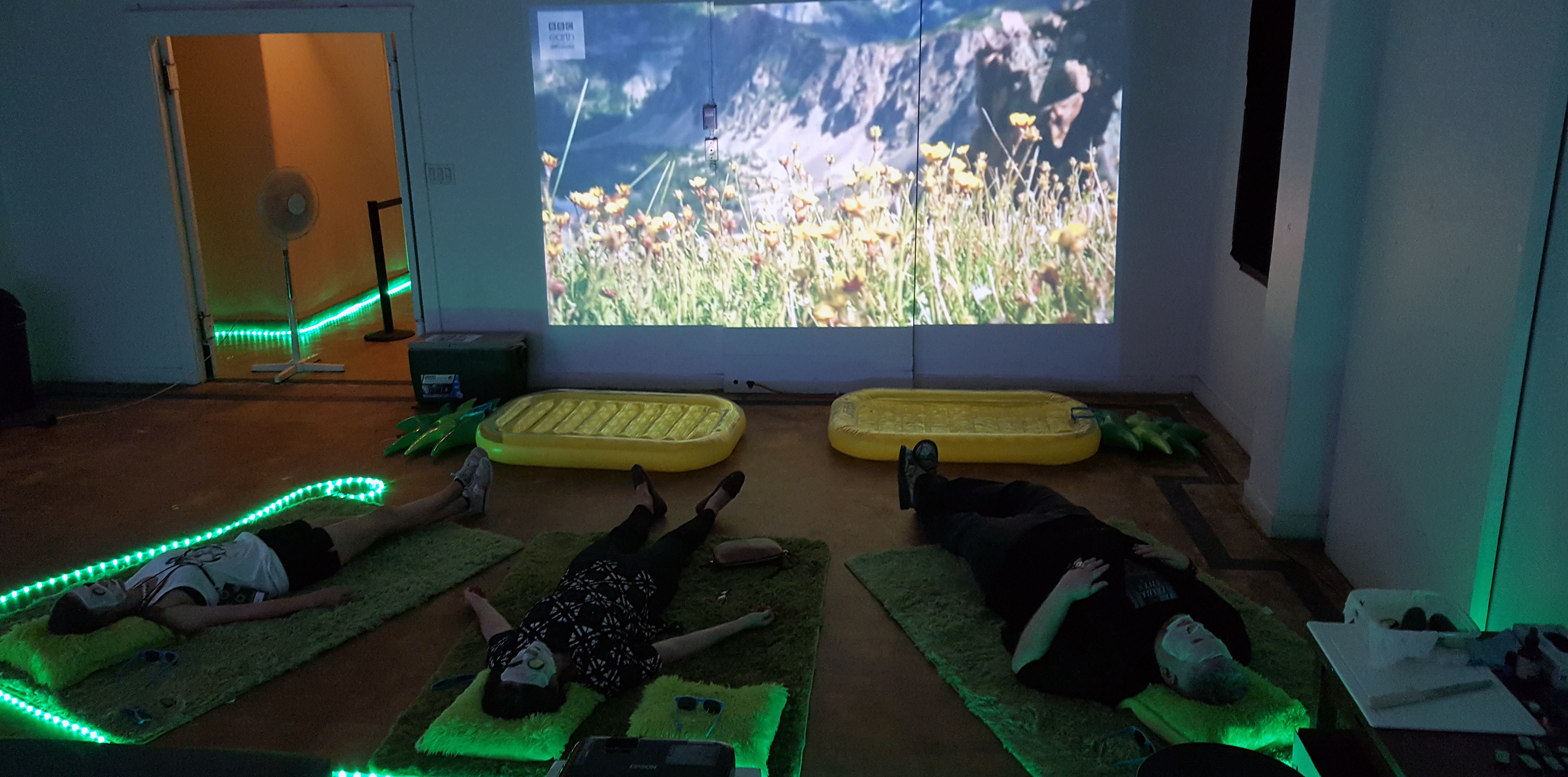 The Video Lounge at the San Diego Underground Film Festival