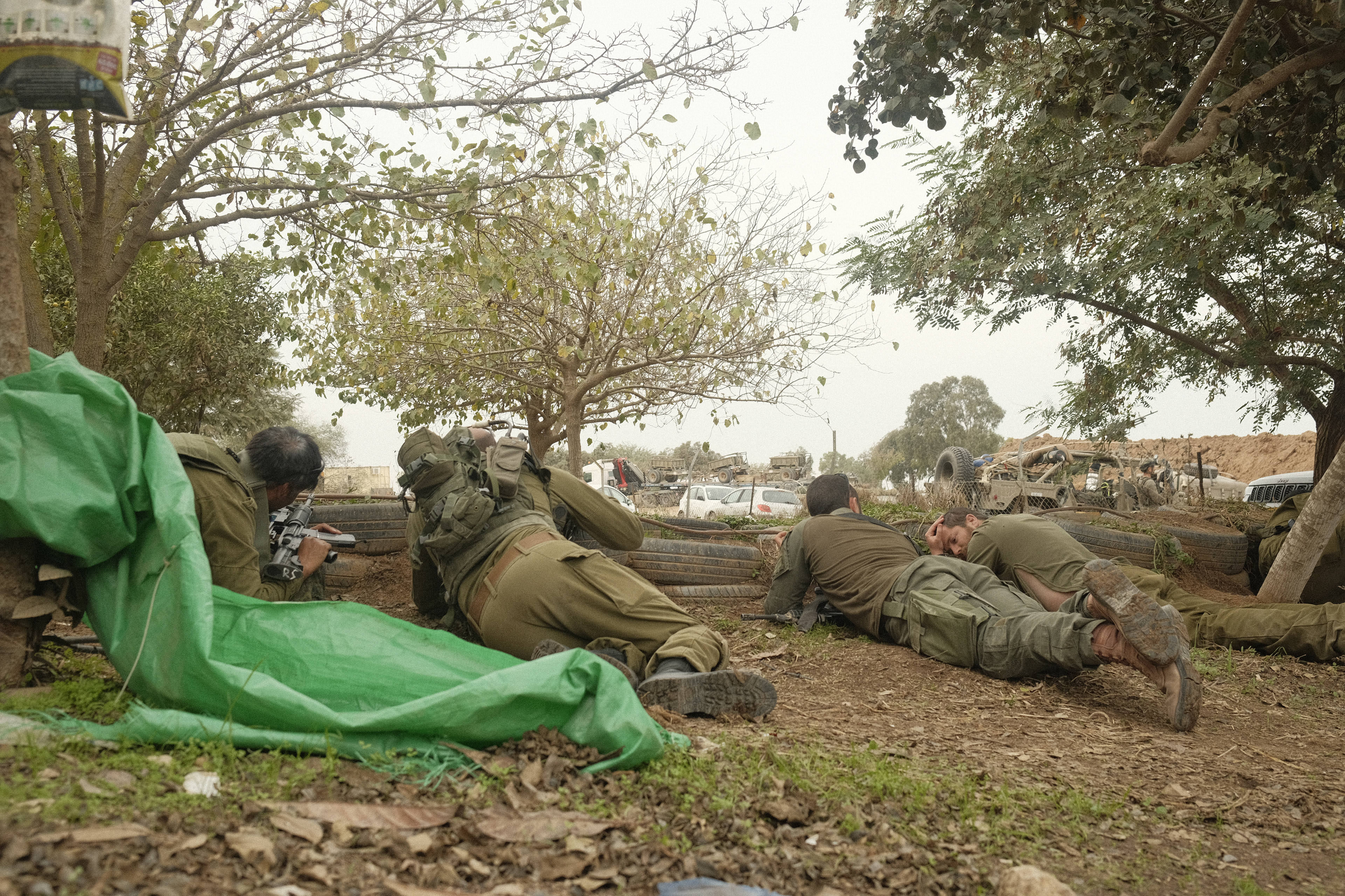 A red alert in the assembly area on Barry