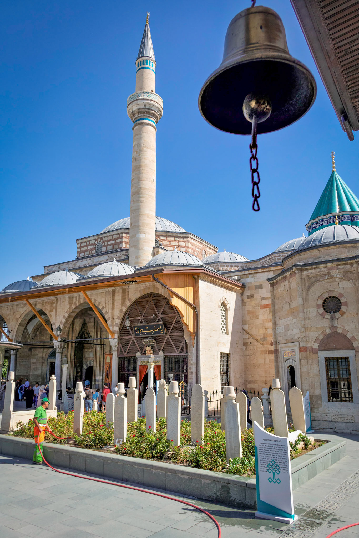 Day 8 Building with Rumi's tomb