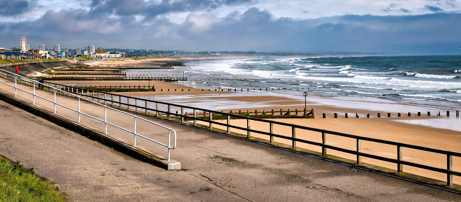 Beach, Footdee, Aberdeen, Scotland