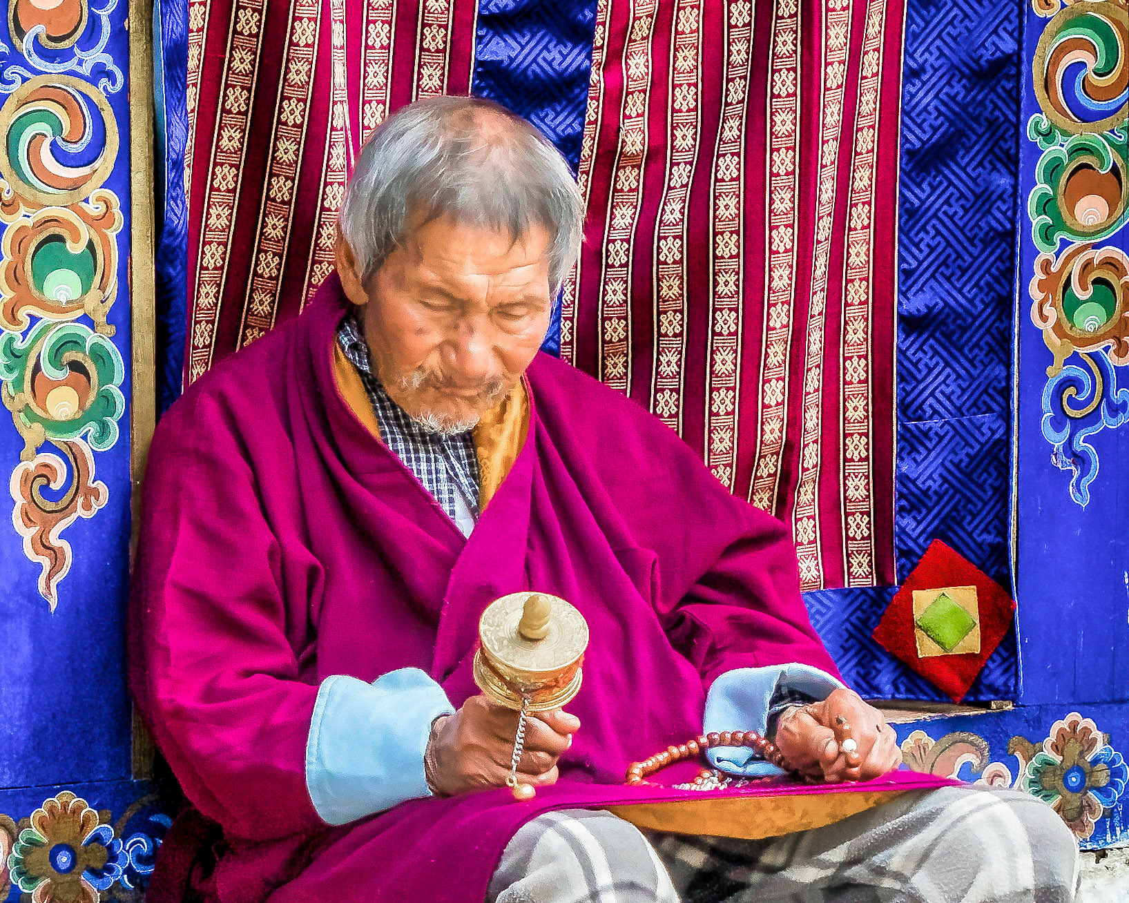 Kyichu Lhakhang (Buddhist temple), Paro, Bhutan 2019