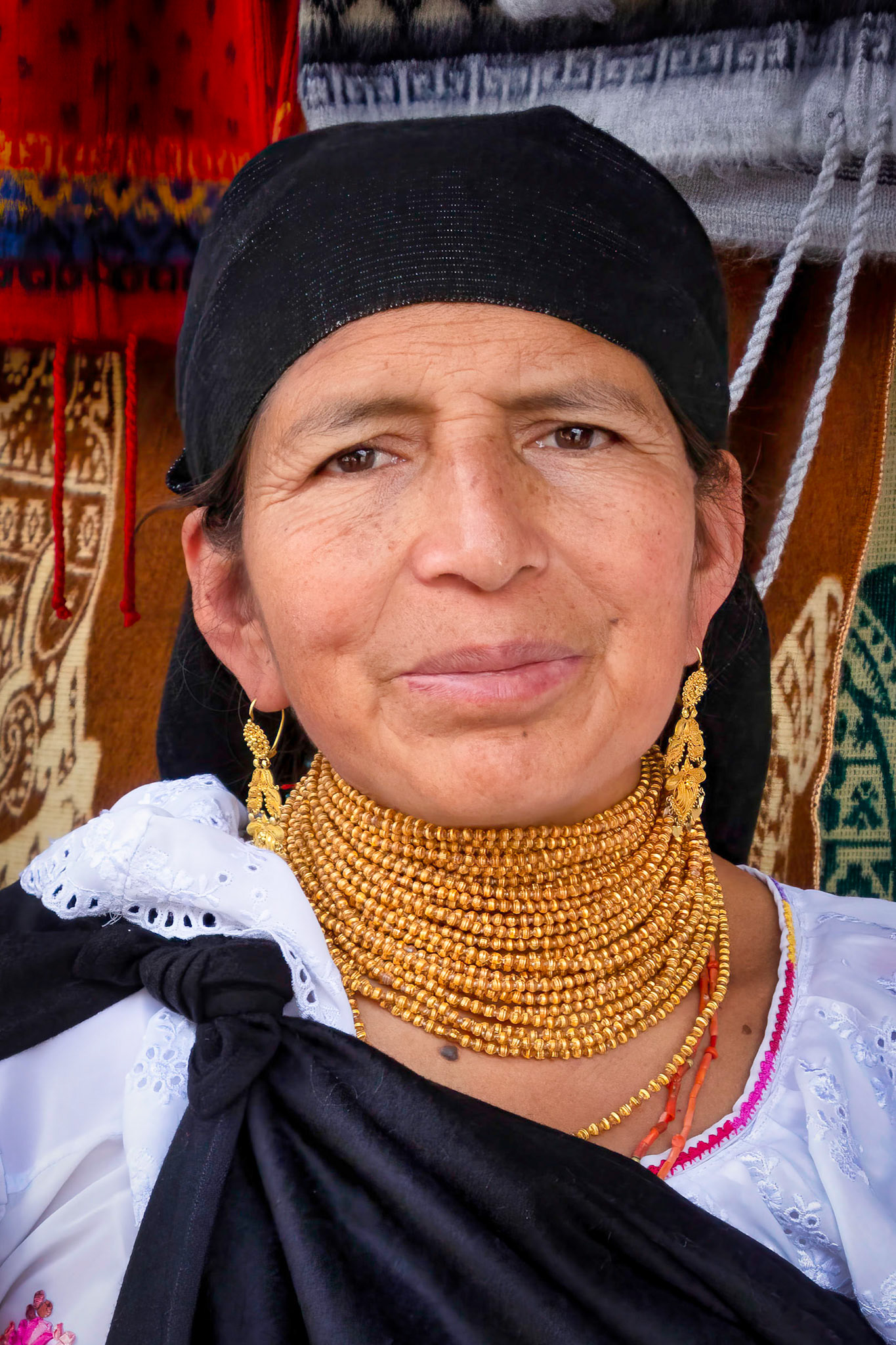 Outdoor market, Chilcapamba, Ecuador 2017