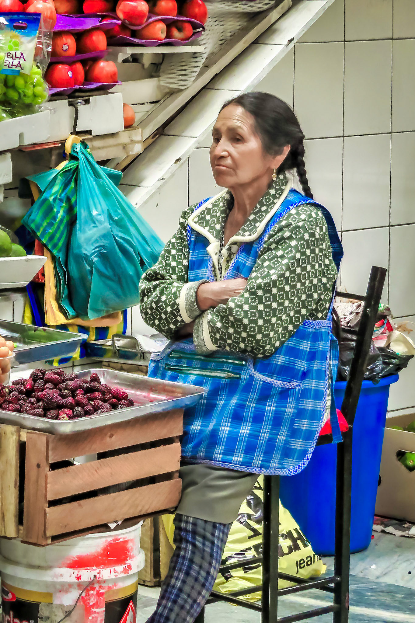 Farmers' market, Quito, Ecuador 2017