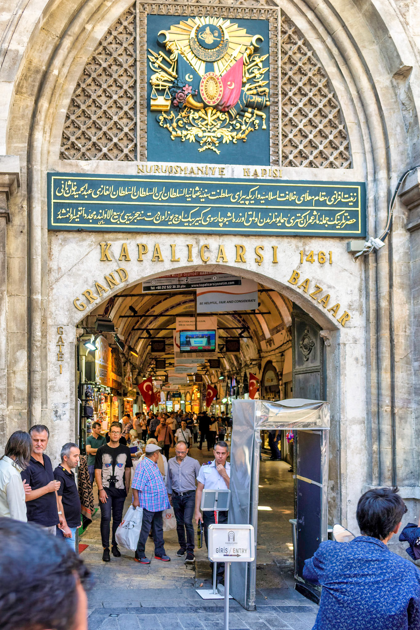 Day 3 Entrance to Grand Bazaar