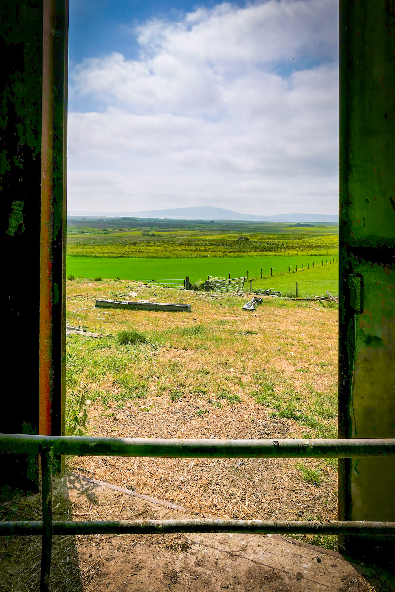 View from barn, Orkney