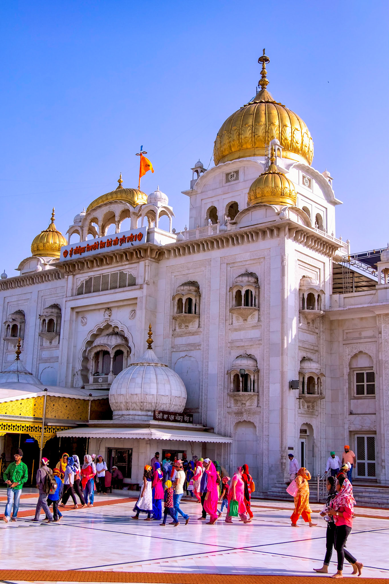 Sikh temple, from courtyard