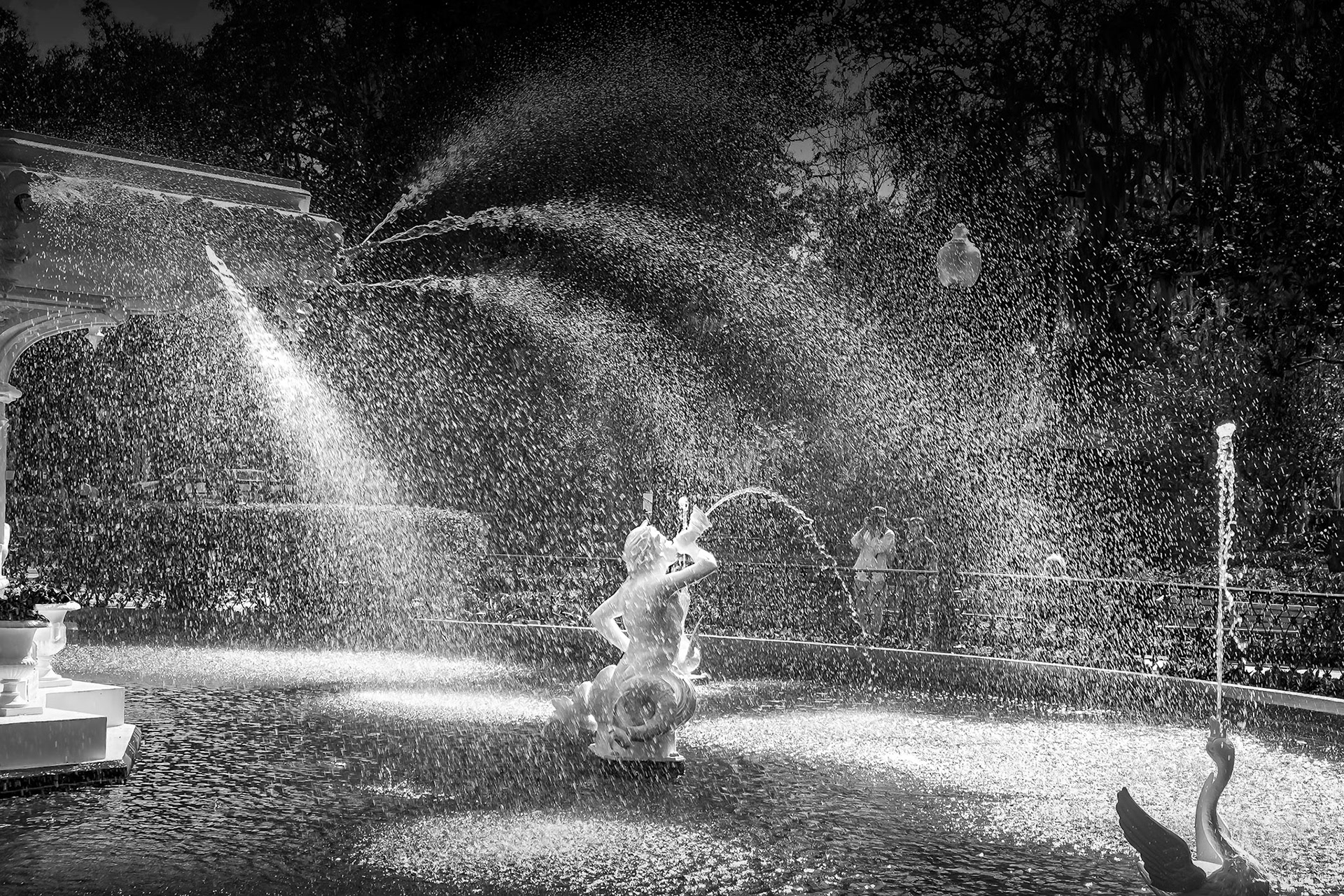 Forsyth Park funtain, Savannah, Georgia 2015