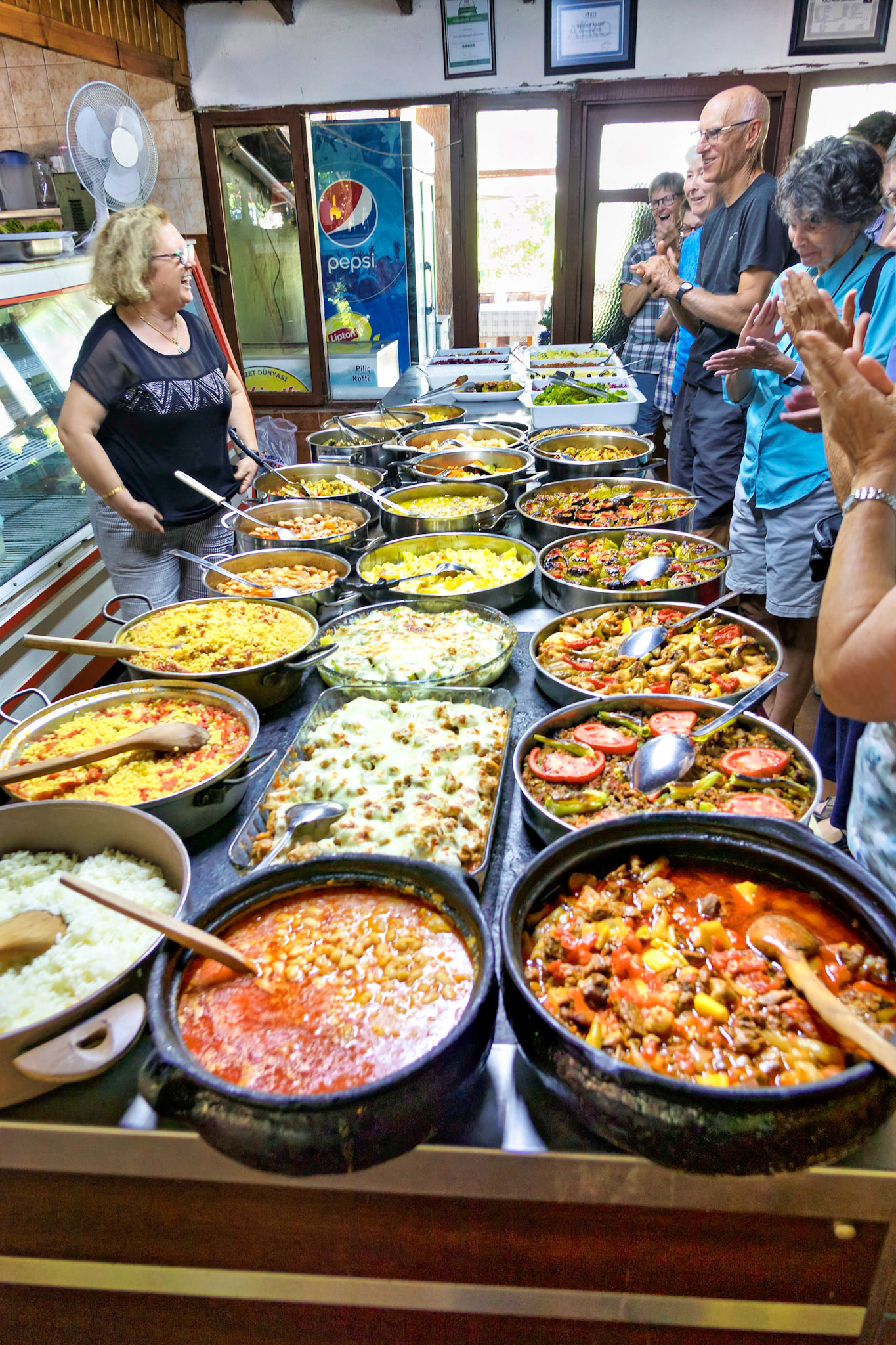 Day 15 Lunch buffet