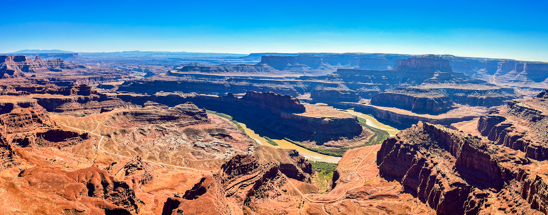 Canyonlands National Park, view from Dead Horse Point Stae Park, Utah
