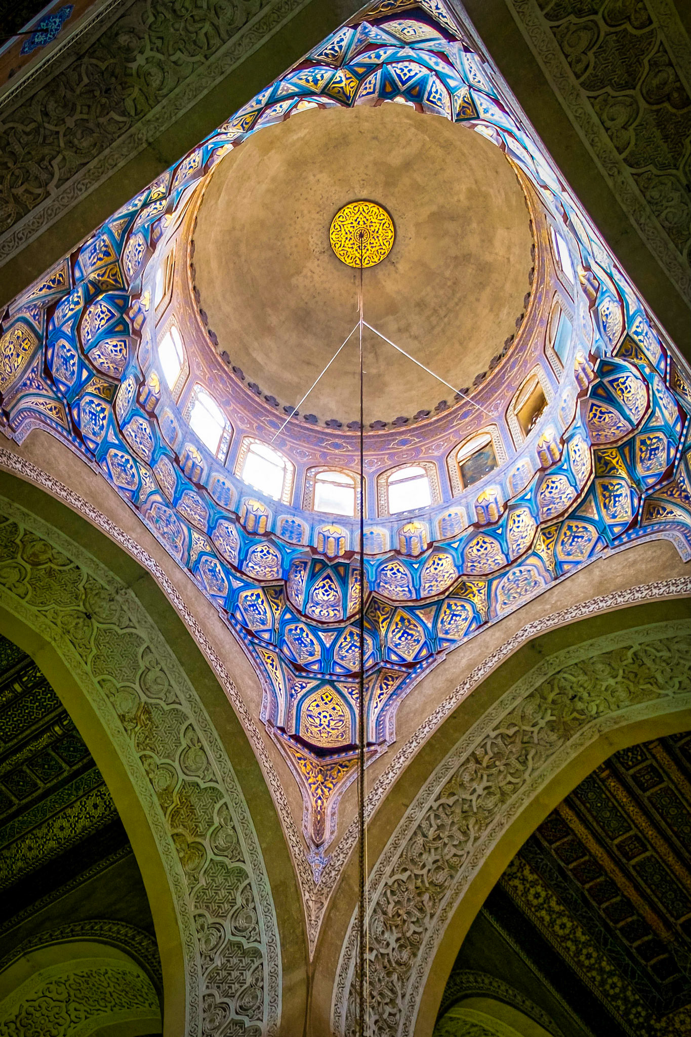 Ceiling in another room, Mosque of ar-Rifai, Cairo