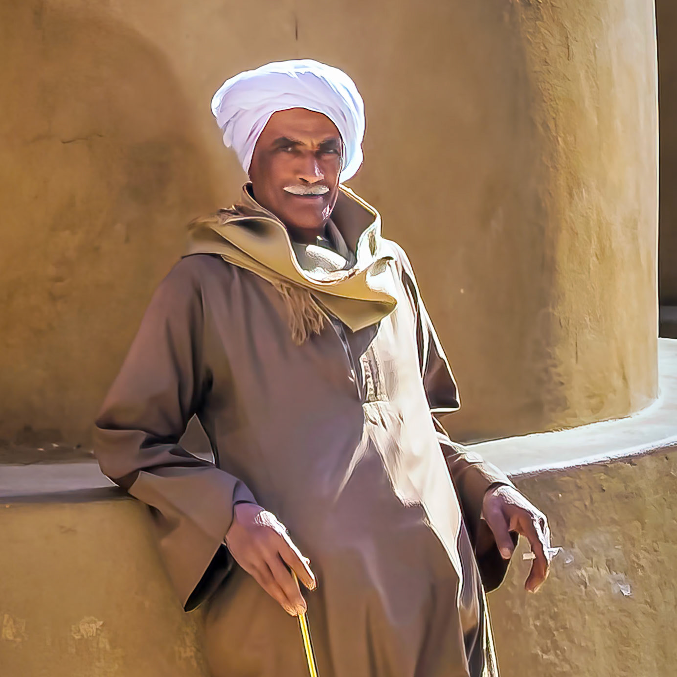 Guard at KarnacTemple, Luxor