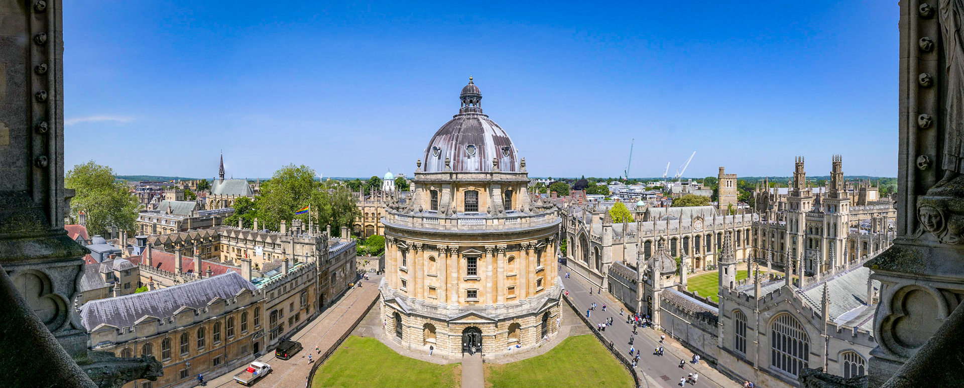 View from University Church tower