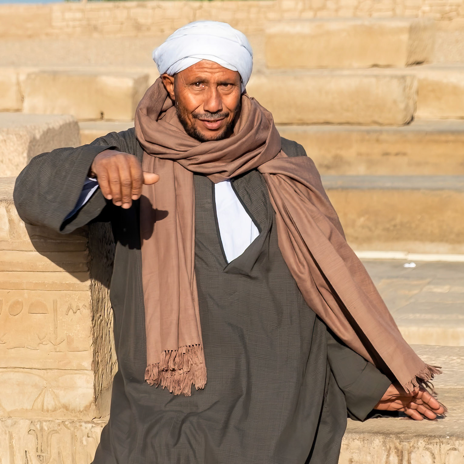 Guard, Kom Ombo Temple