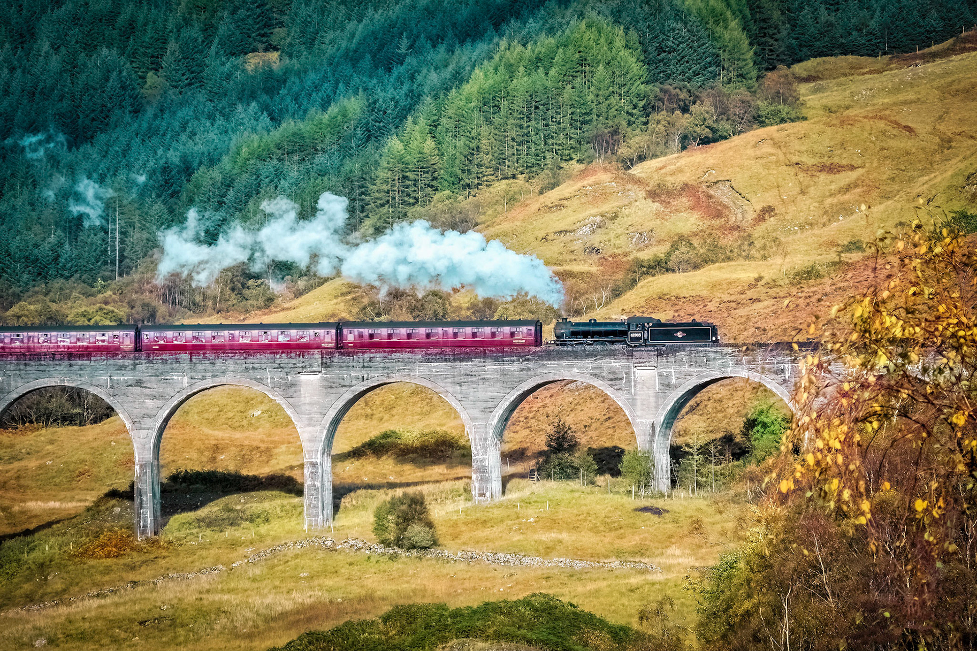 Glenfinnan Viaduct, Scotland 2014