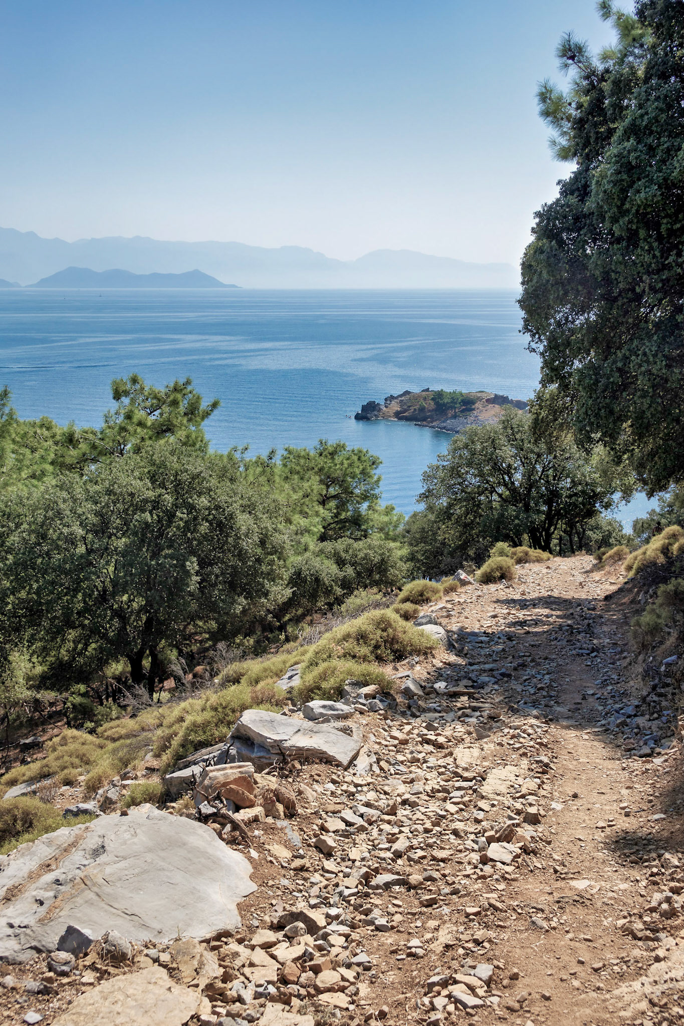 Day 13 Trail beyond Lydea to gulet