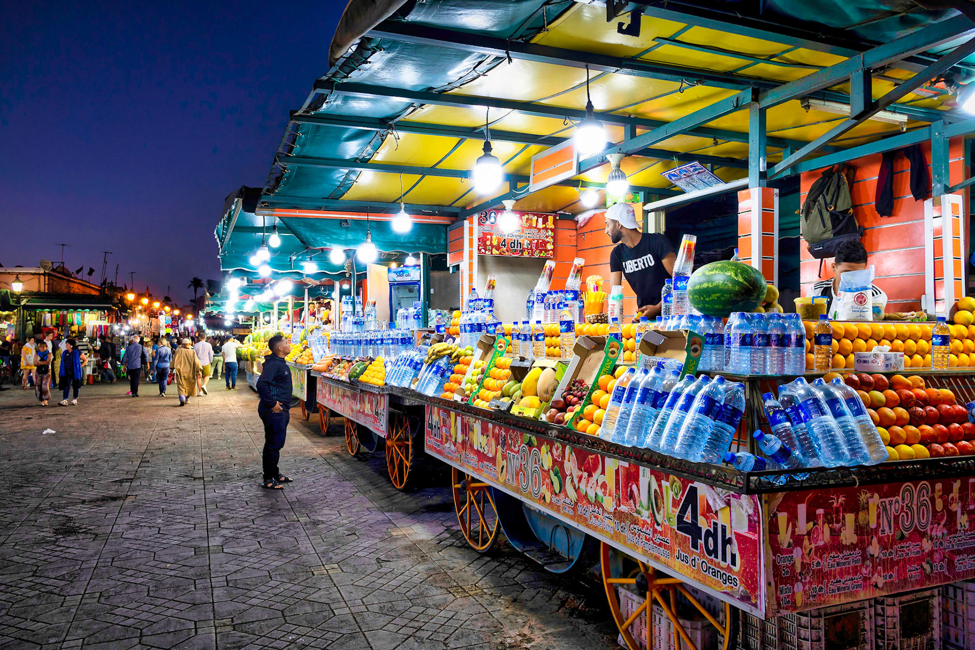 Djemaa El Fna, Marrakesh, Morocco 2019
