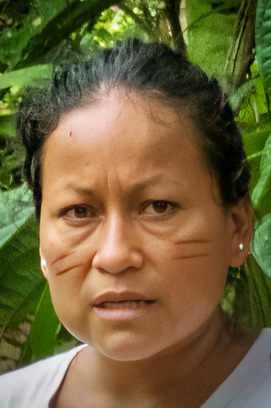 Indiginous woman, Amazon basin, Ecuador 2017