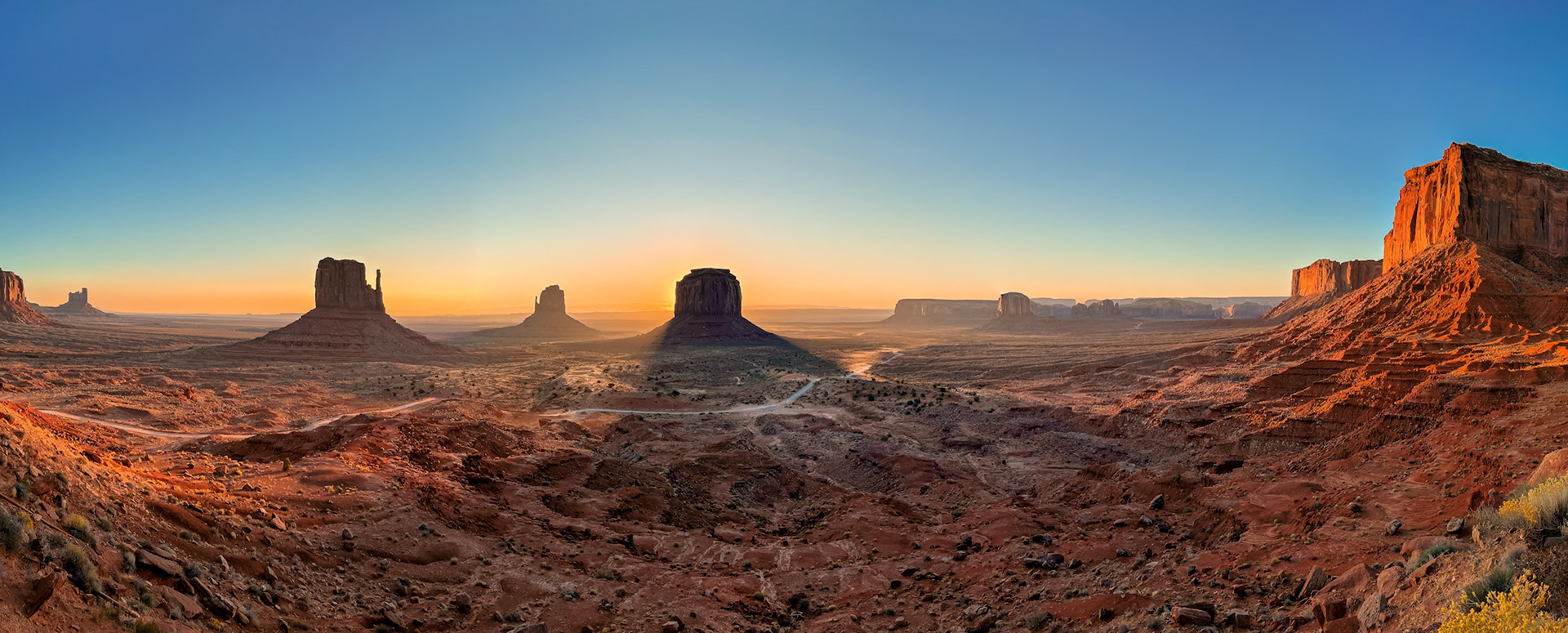Sunrise, Monument Valley