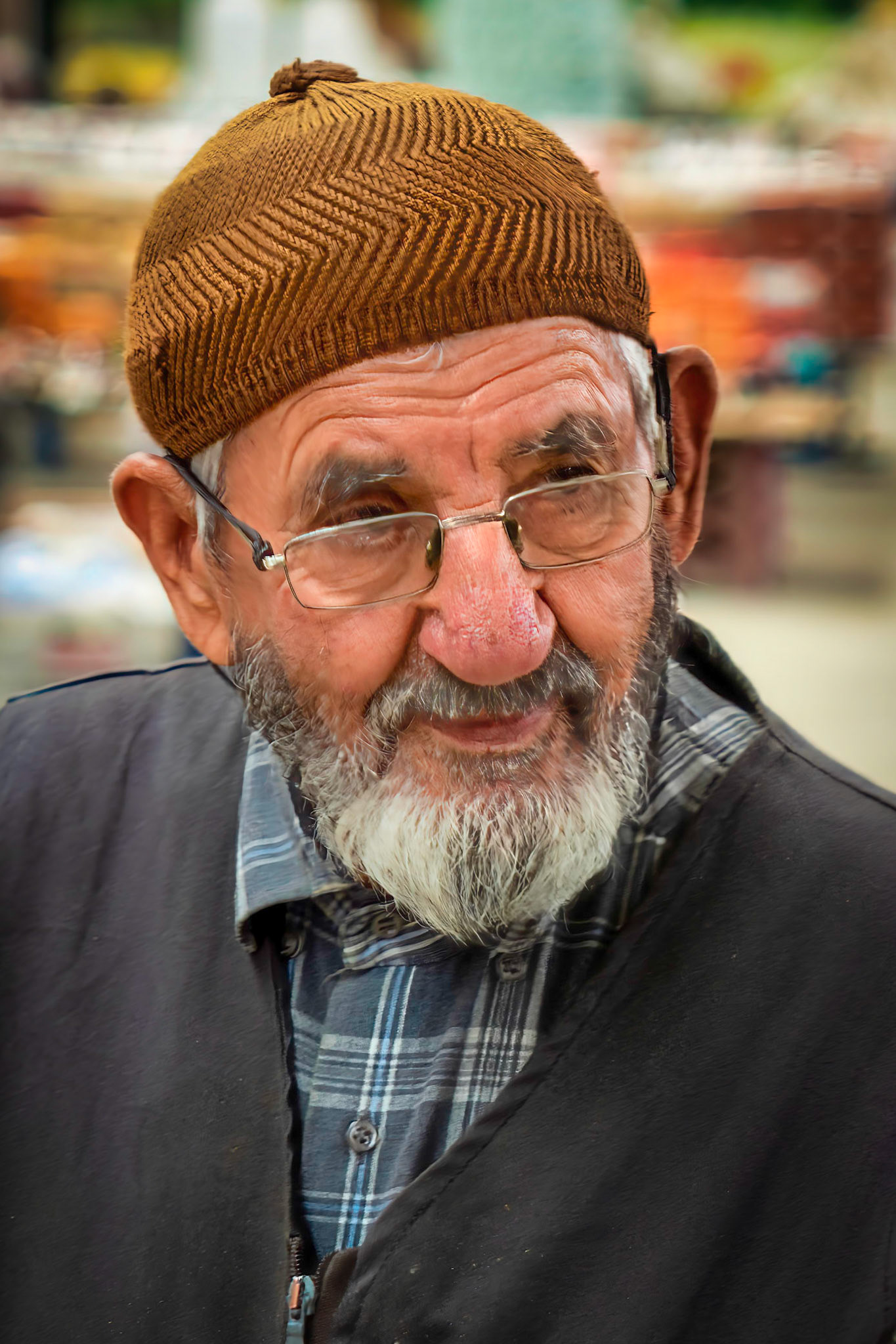 Farmers' market, near Çat, Turkey 2018