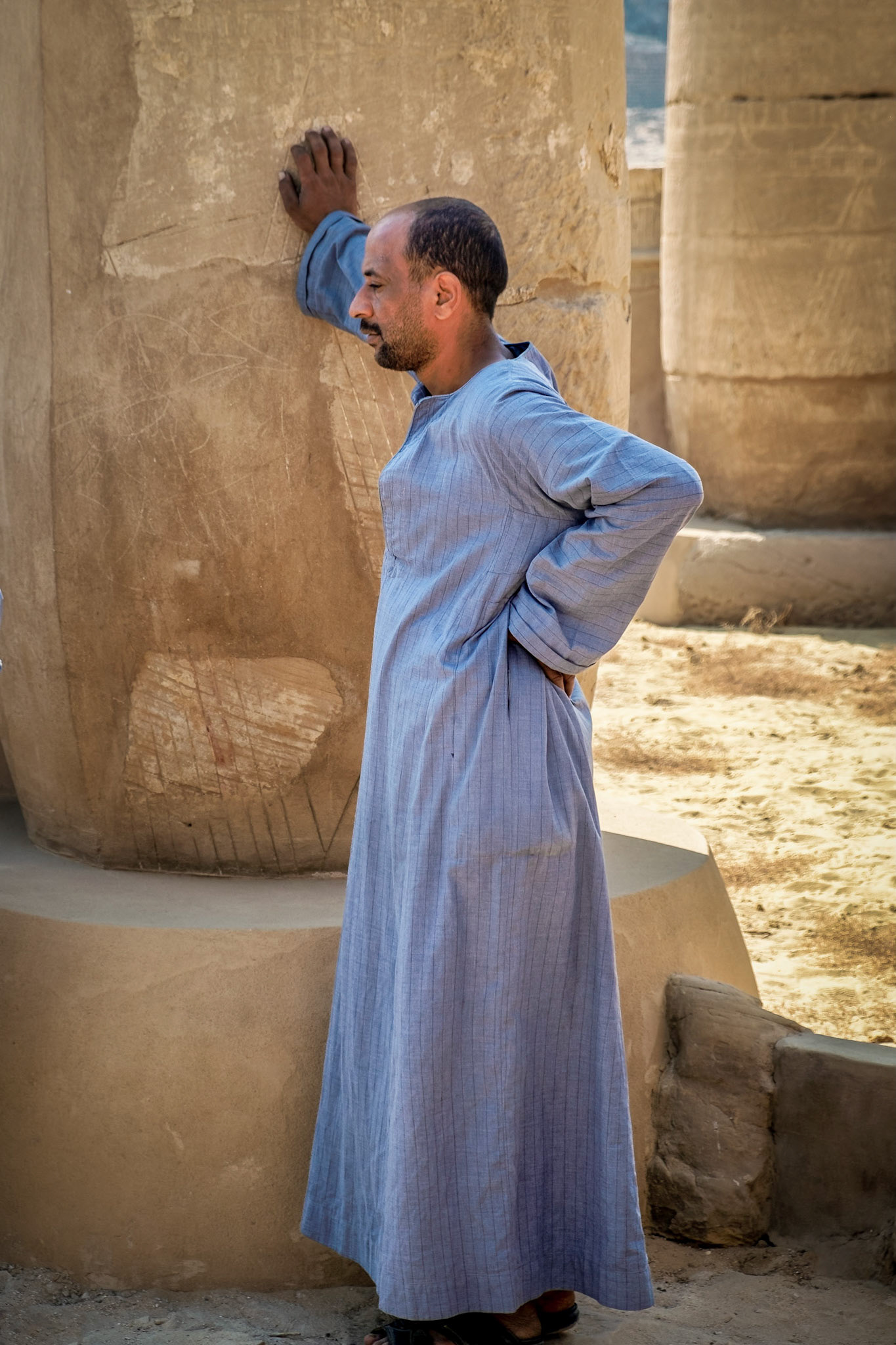 Guard at Karnac