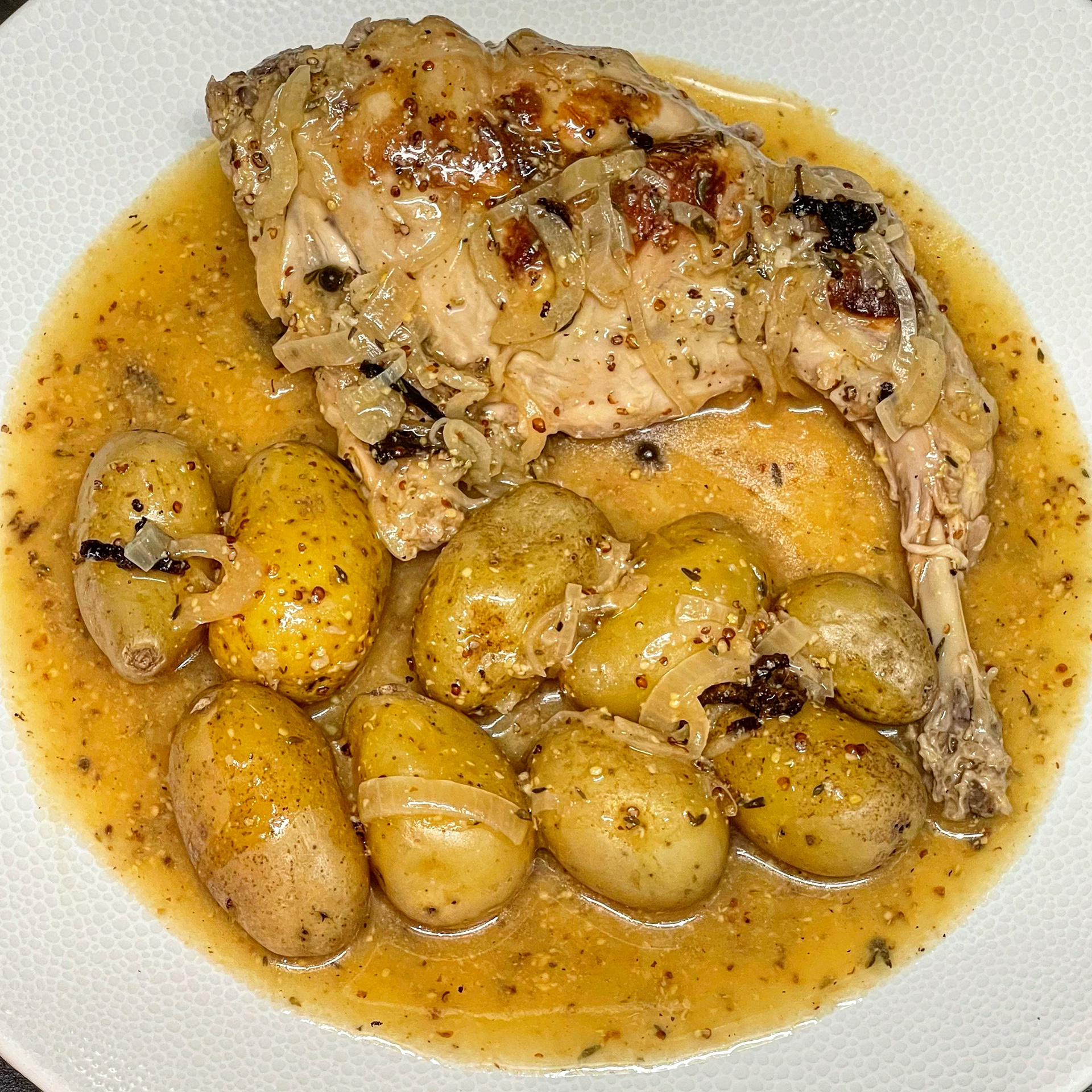 Lapin à la Moutarde