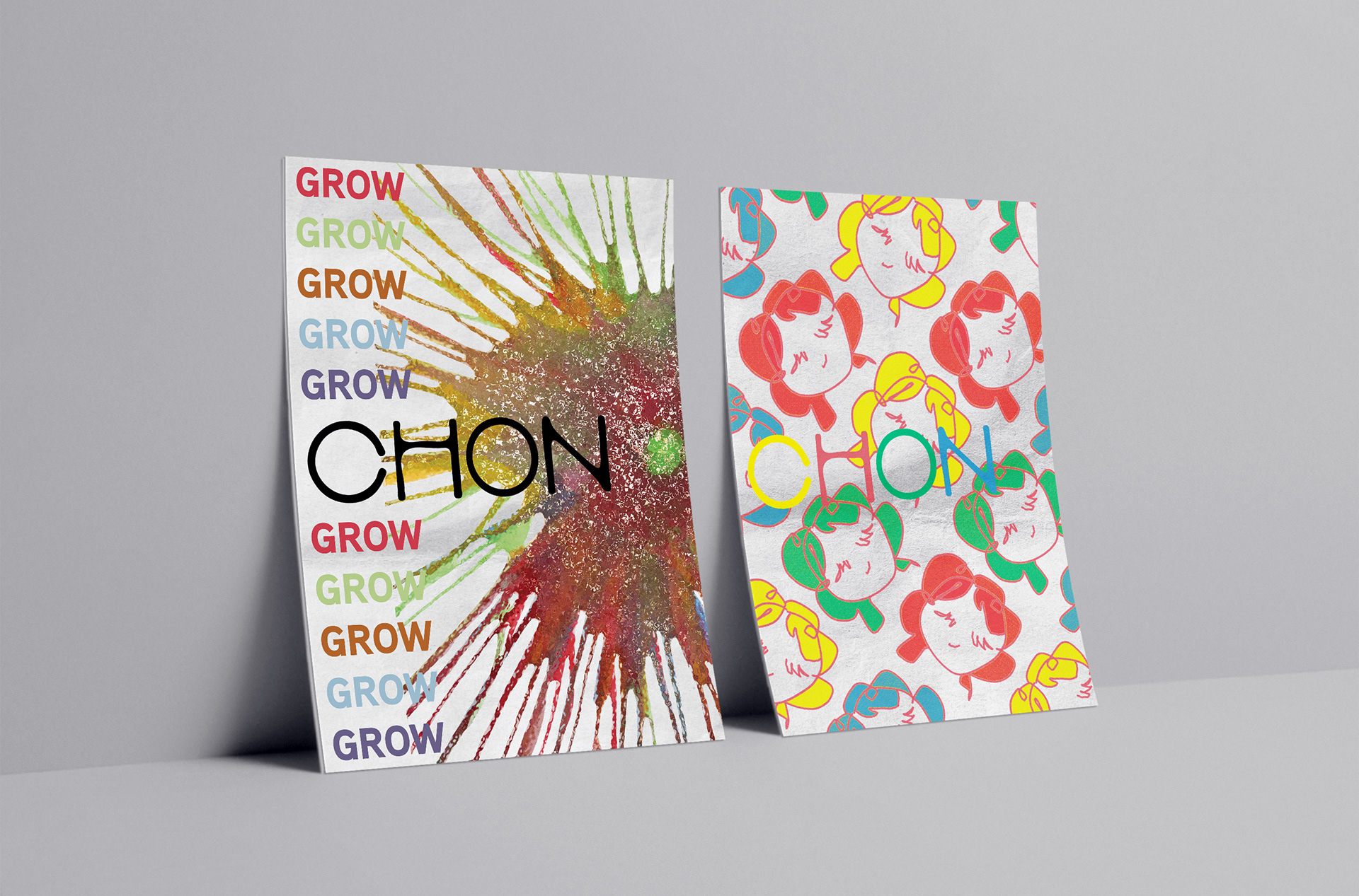 homey and grow - poster design