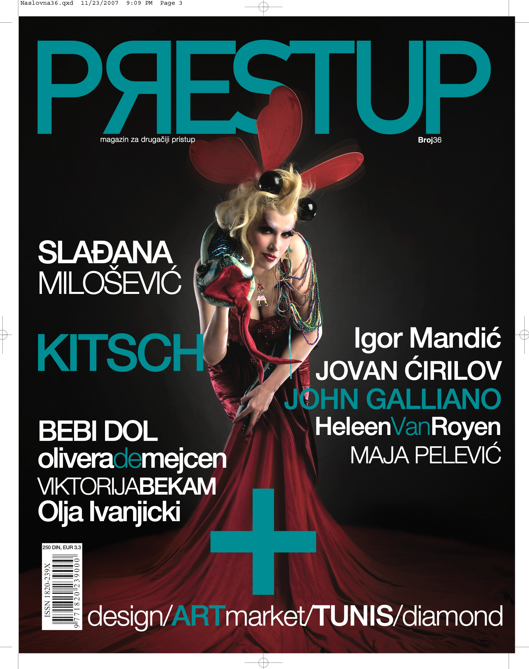 Sladjana Milosevic for Prestup Magazine