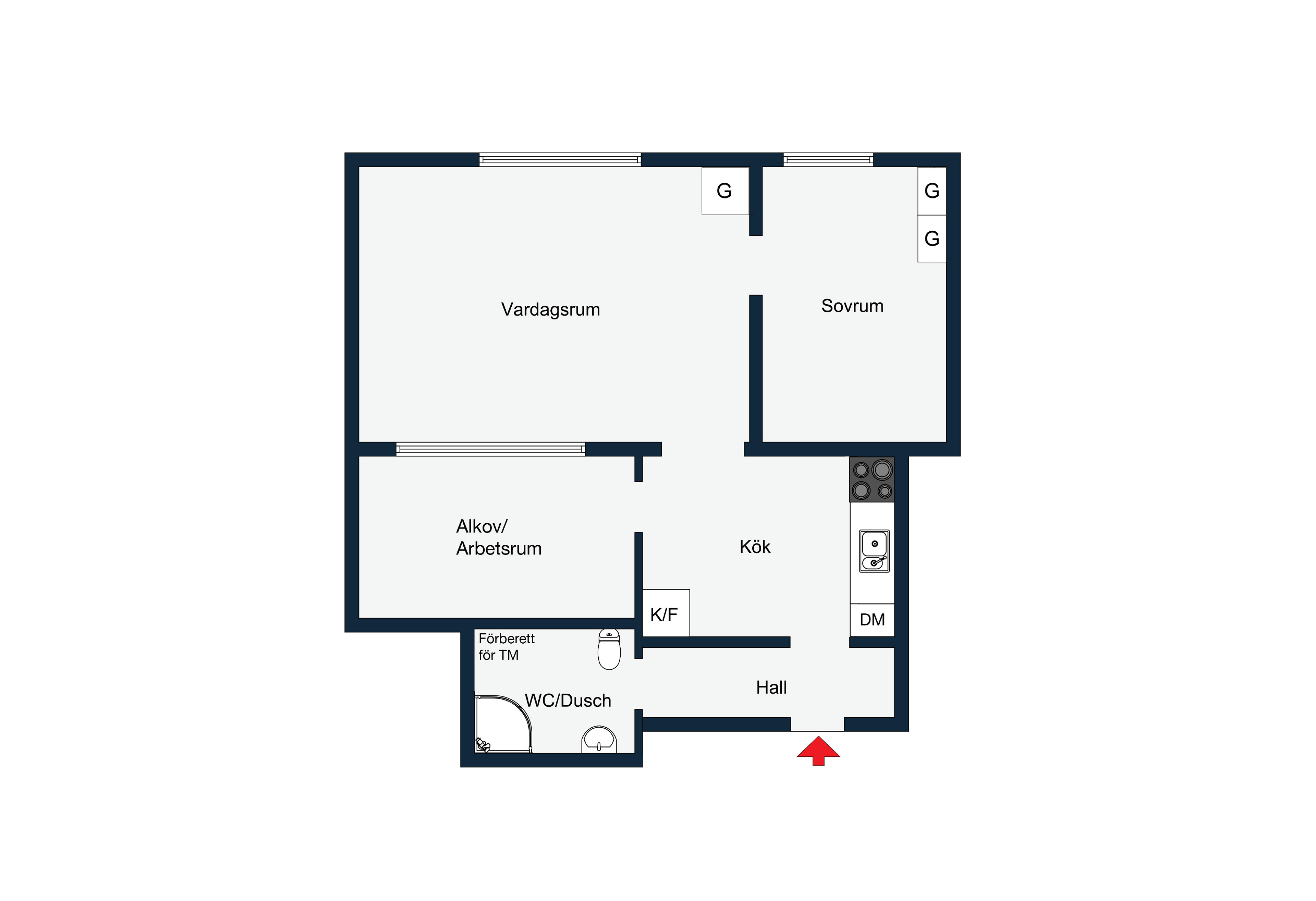 Floorplan: Inital