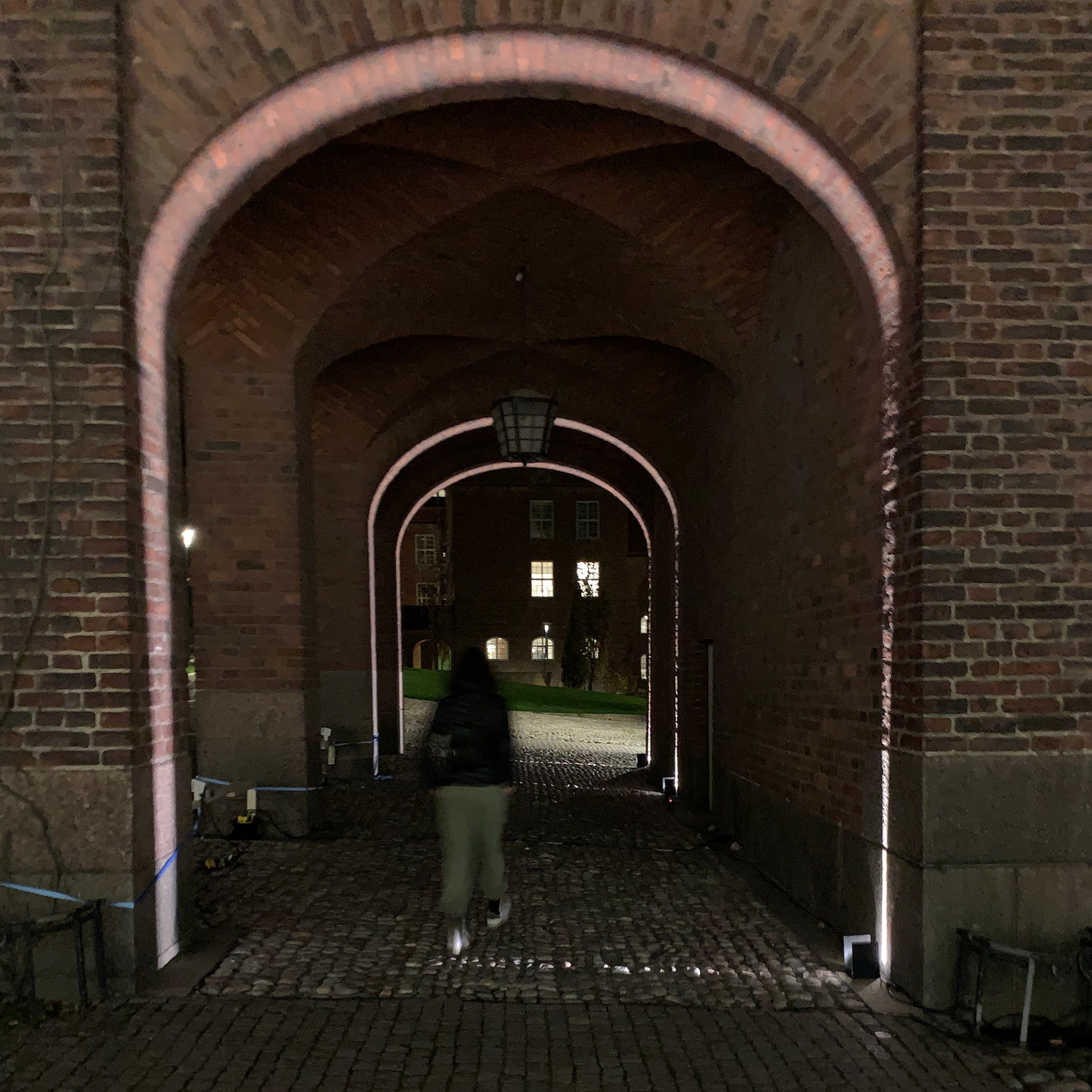 Detail of "lower" passage.