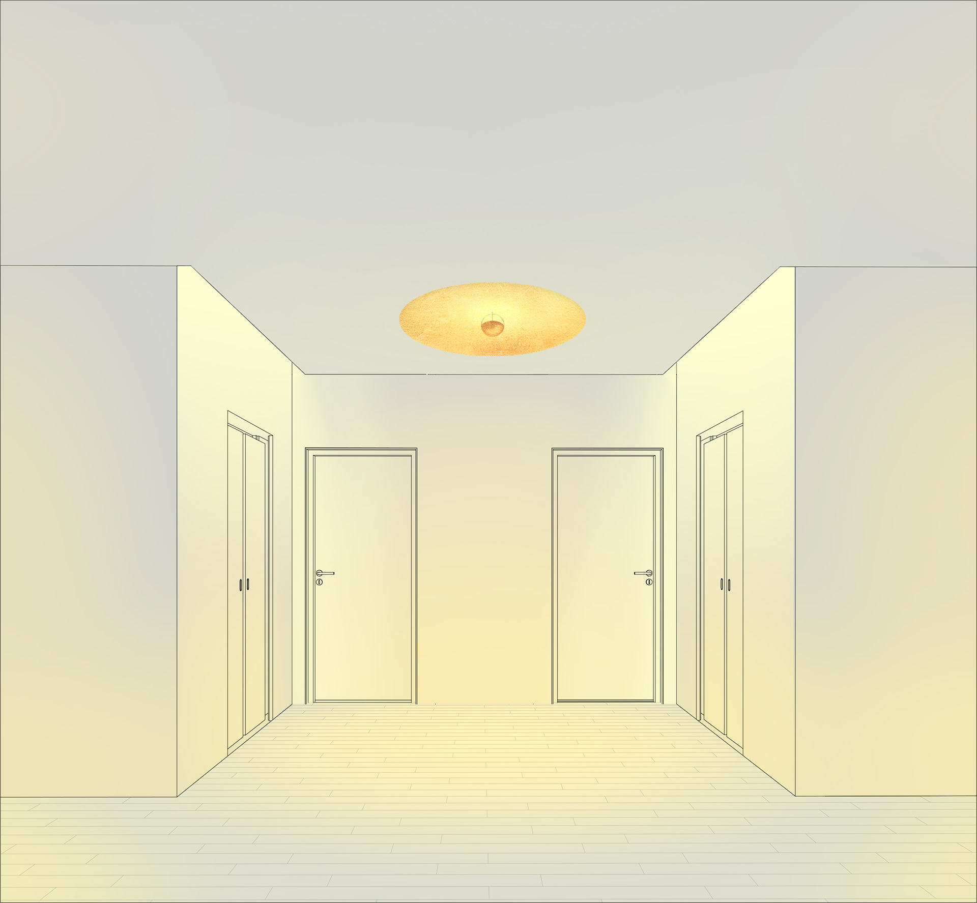 Lighting Effect: Elevator Lobby