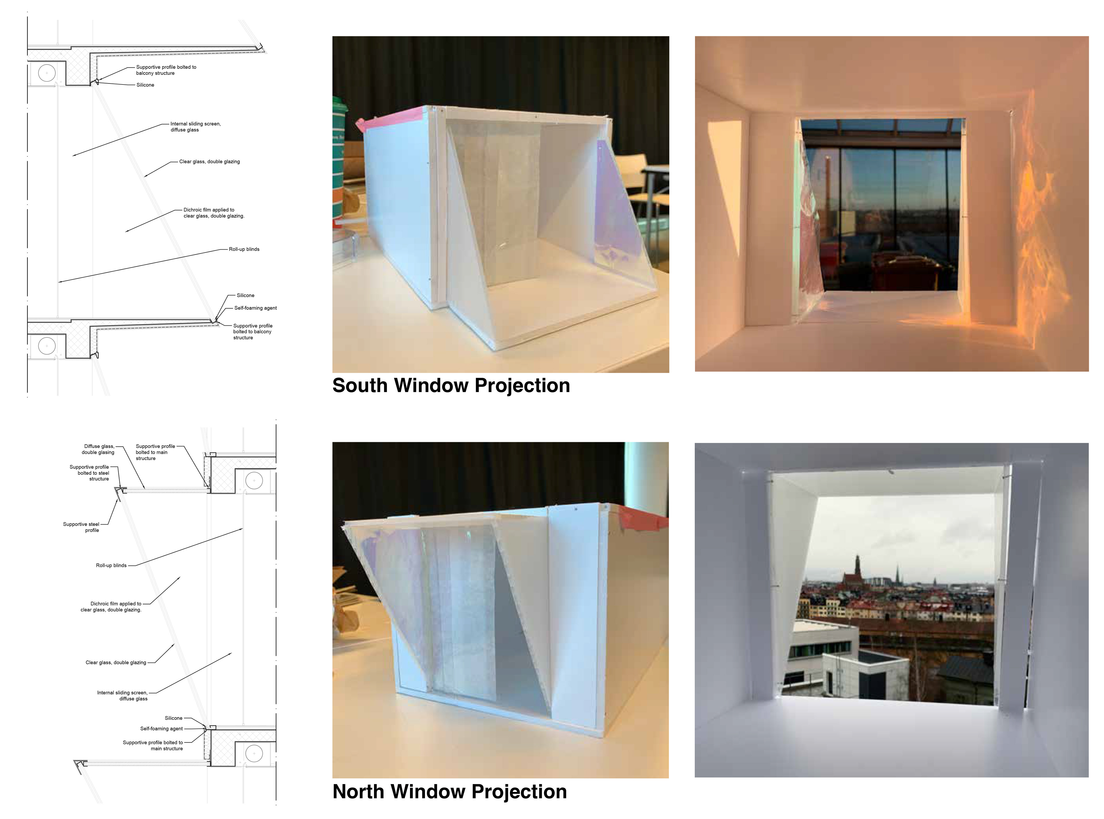 Window details and testing images.