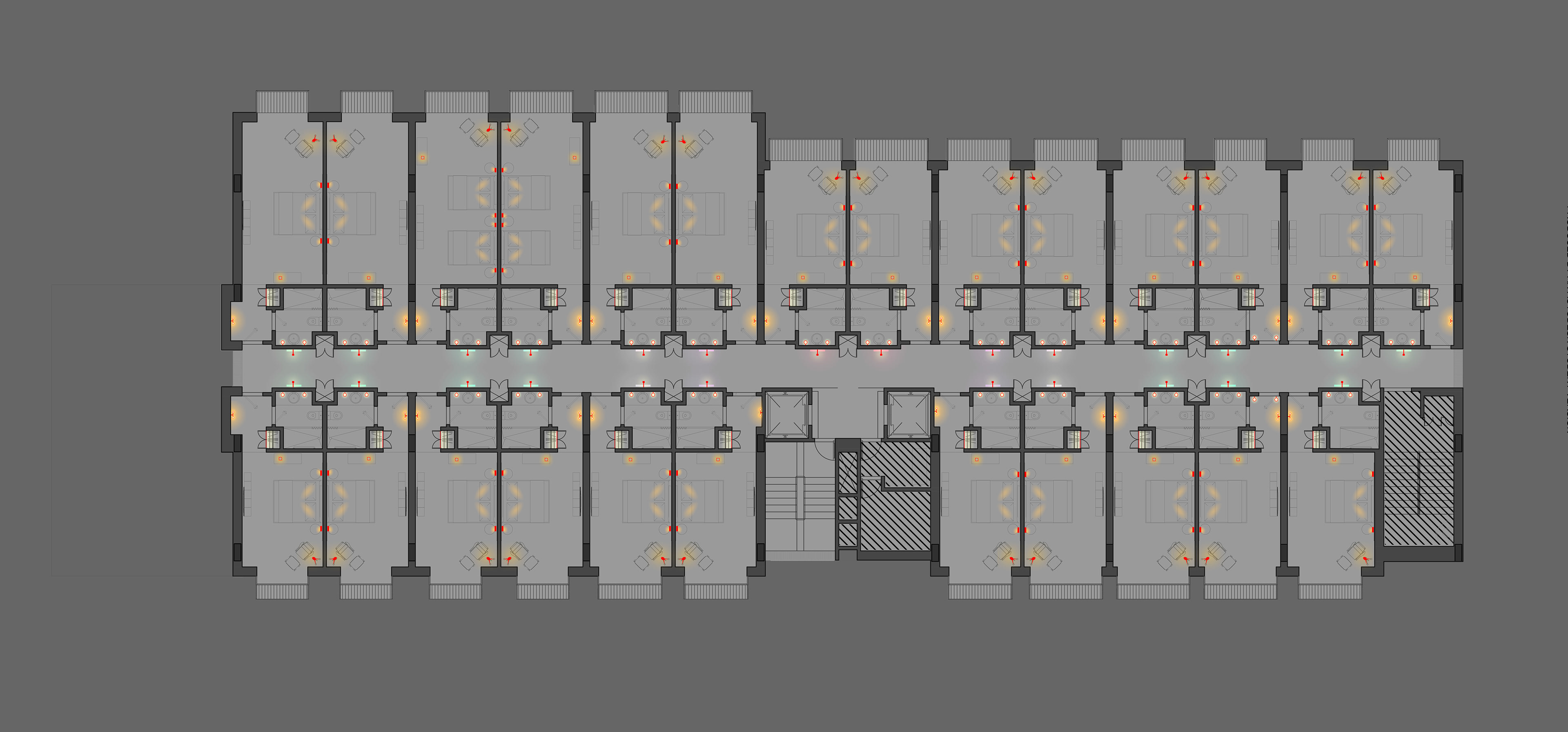 Floor Plan: Second/Third Floor