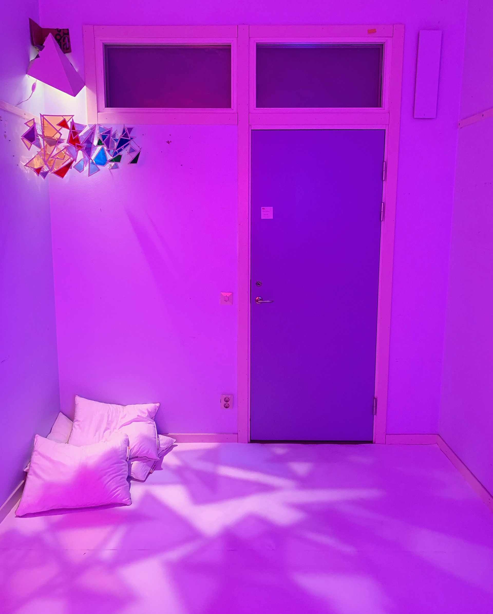 View of space towards entrance.