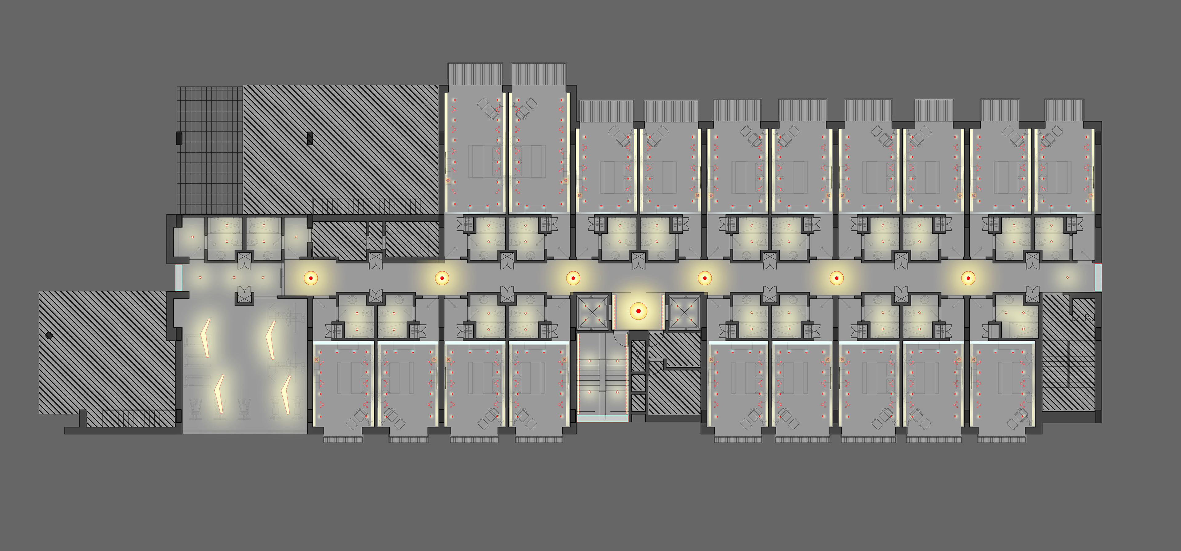 Reflected Ceiling Plan: First Floor