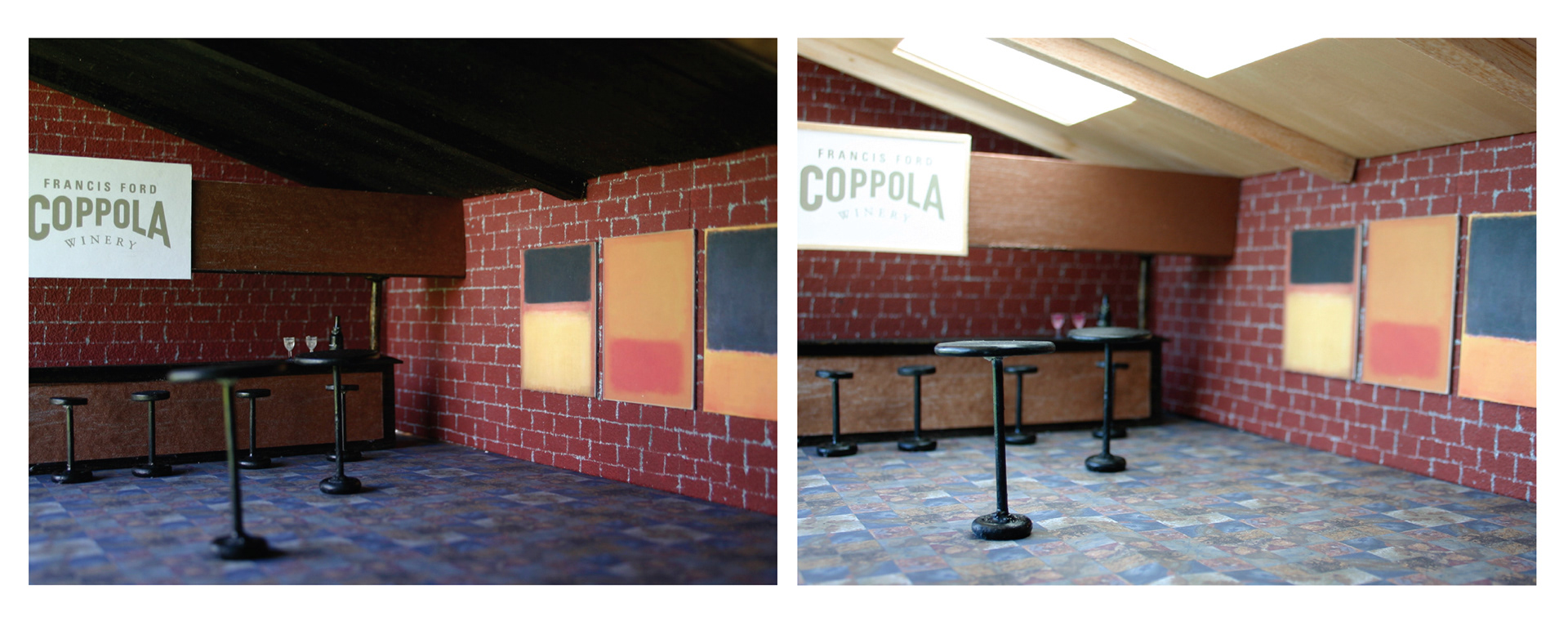 Comparison of initial and final designs.