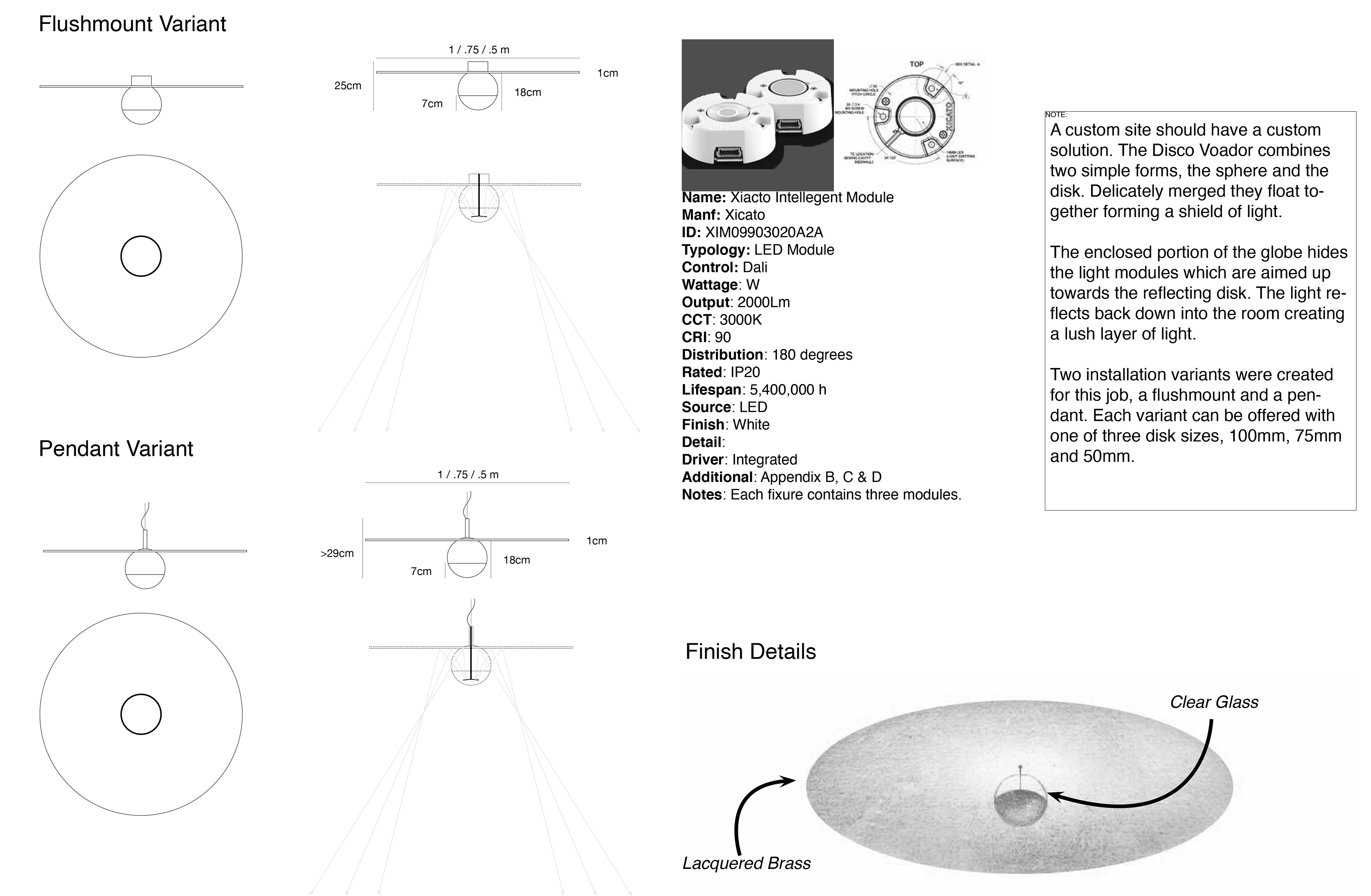 Details for custom fixture concept.