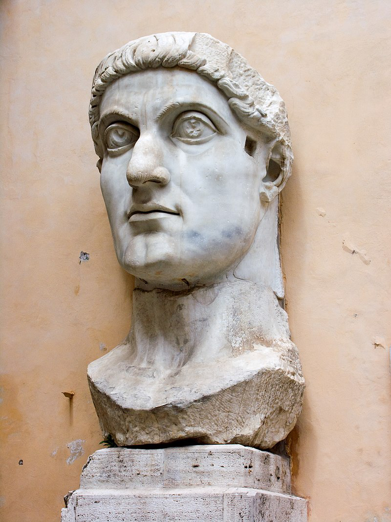 The Emperor Constantine, Capitoline Museum, Rome. Photo I, Jean-Christophe BENOIST