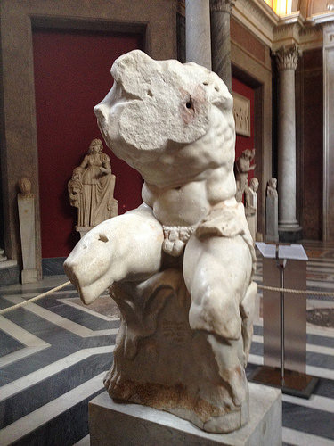 The Belvedere Torso, Vatican Museum, Rome. Image - Clockchime