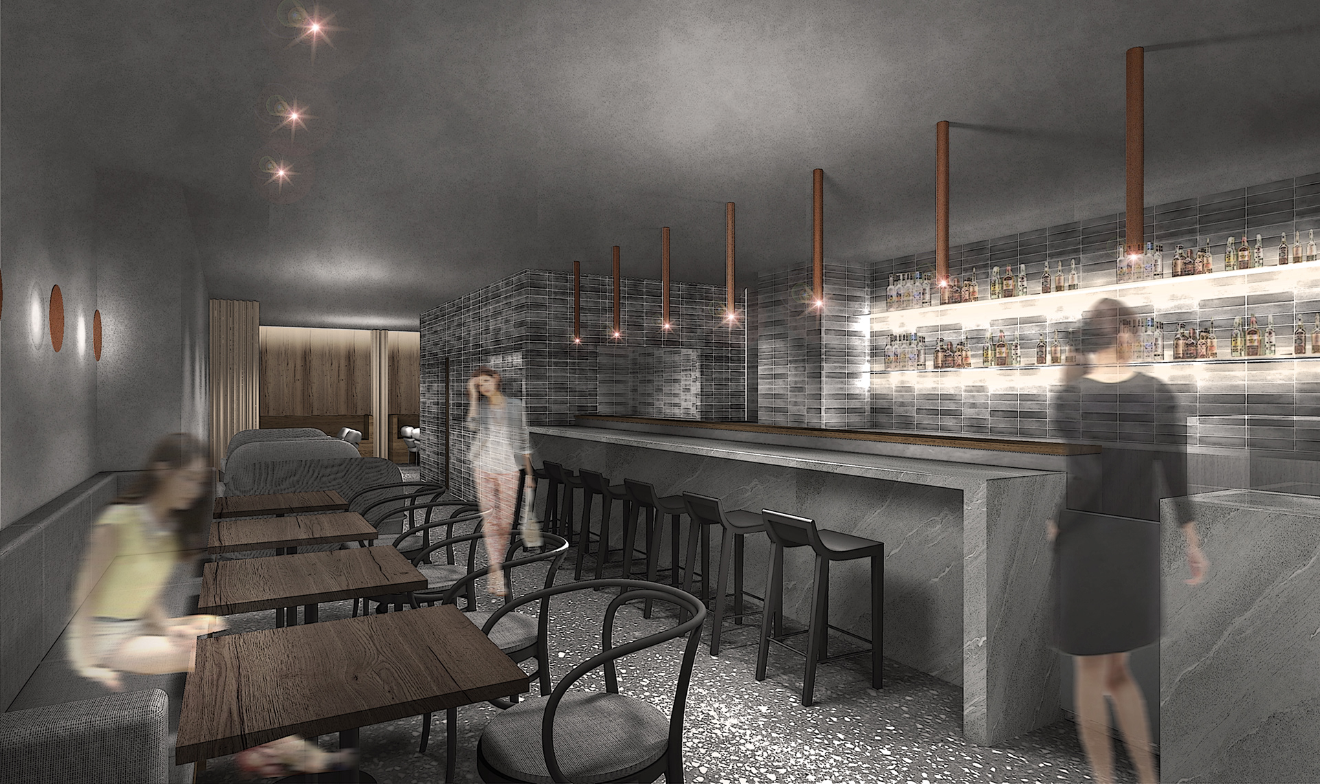 YO. INTERIOR DESIGN - Cafe & Bar