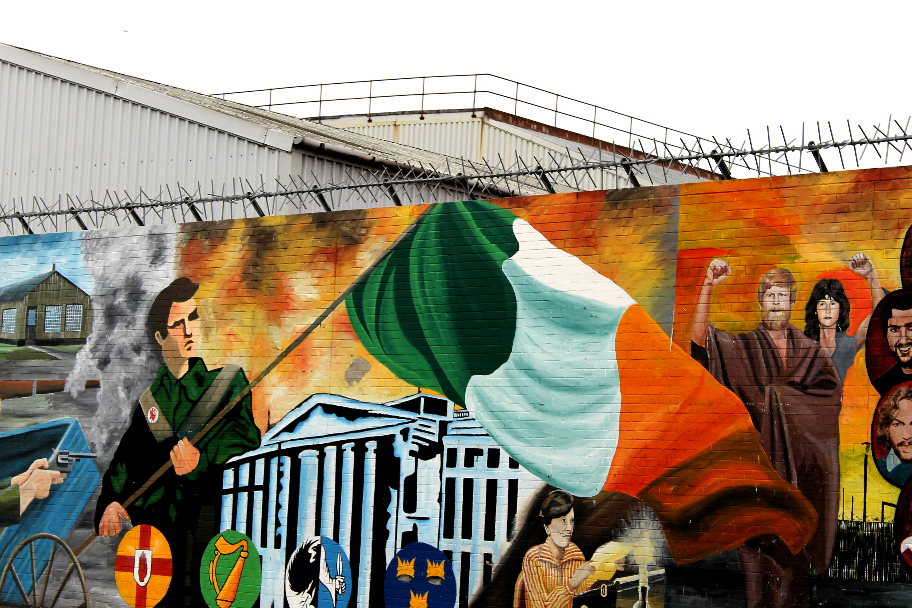 Republican Mural, Divis Street, Belfast