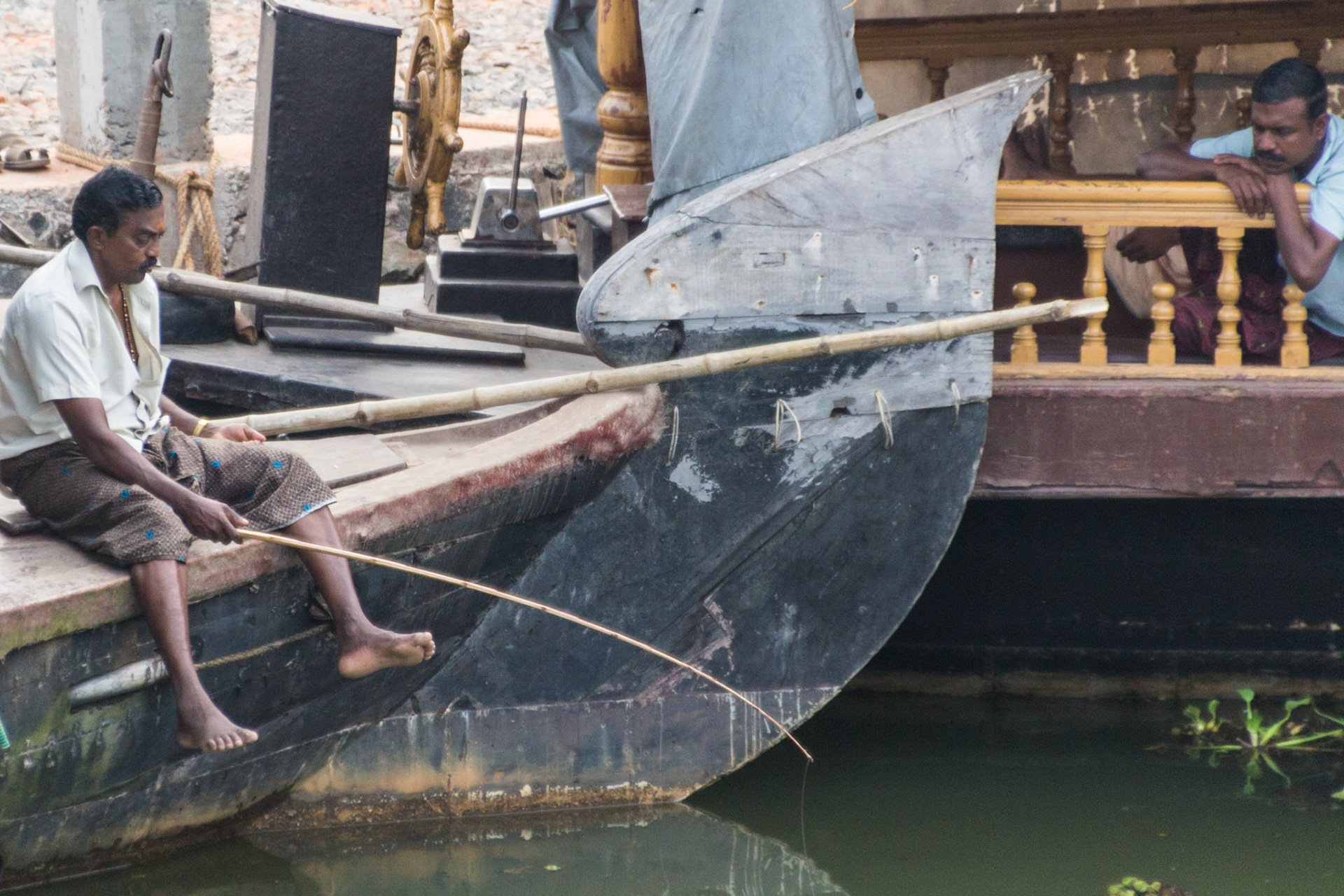 In the Kerala Backwaters and Fort Kochi