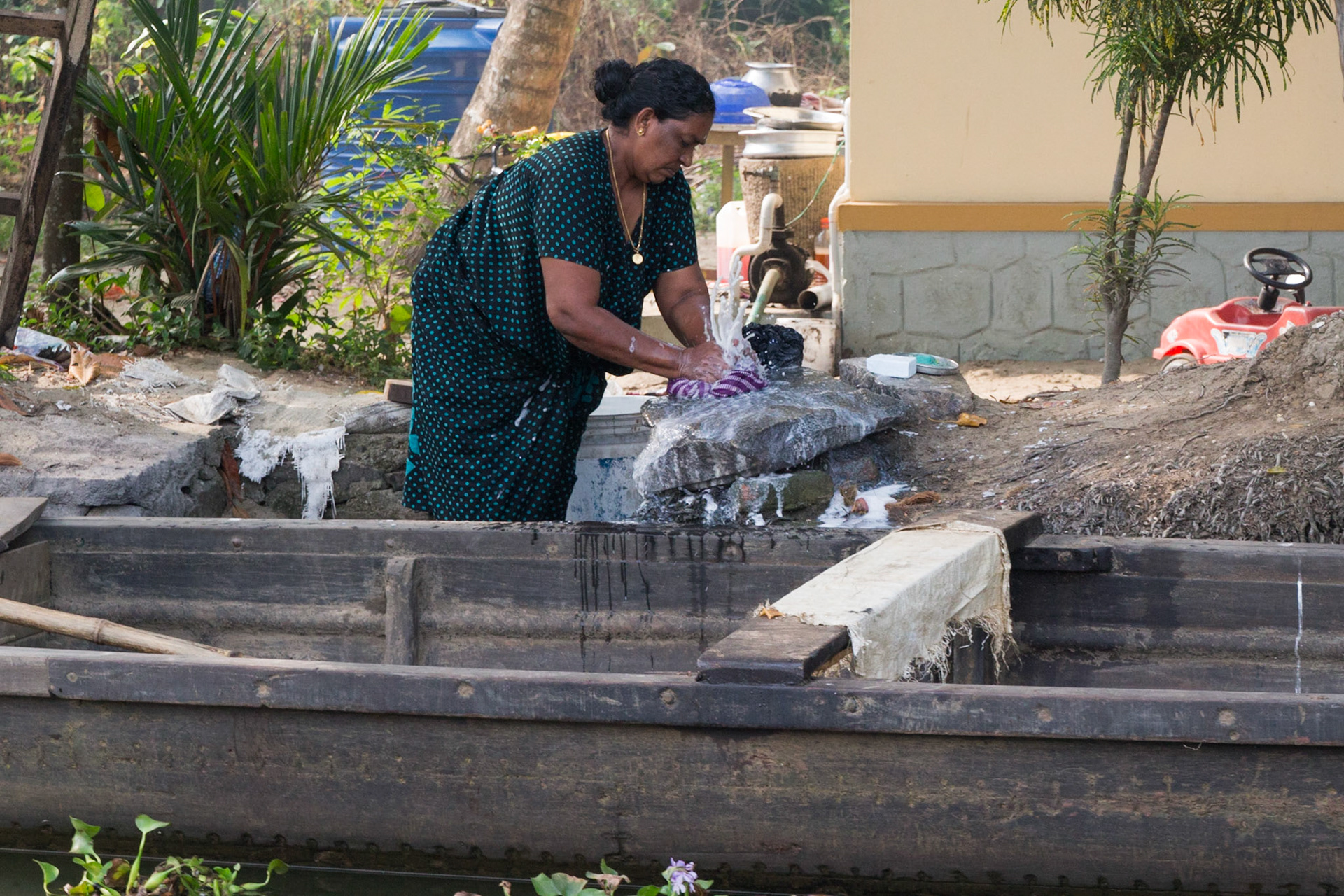 In the Kerala Backwaters and Fort Kochi