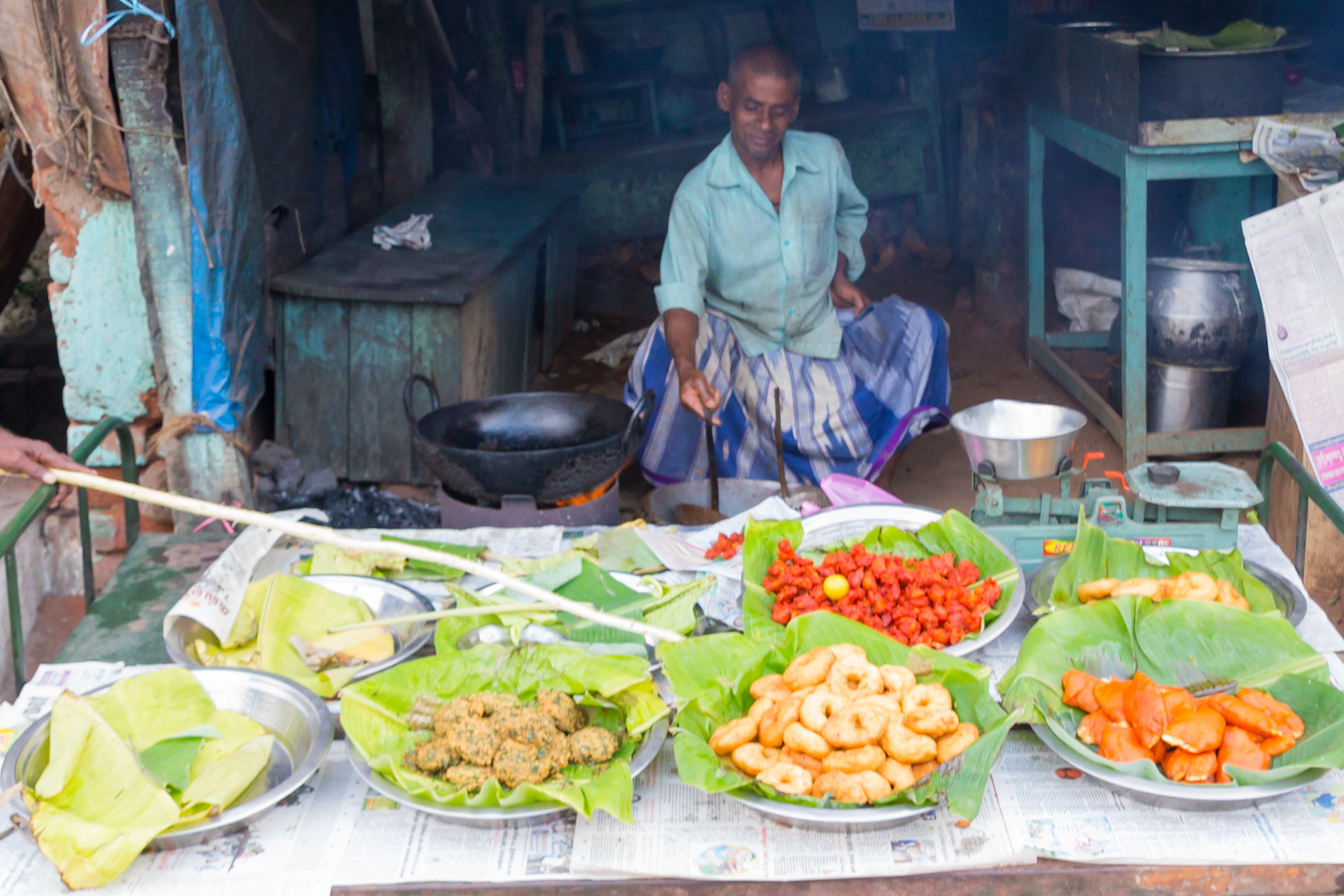 In the country around Cardamom House and in the village of Atthur